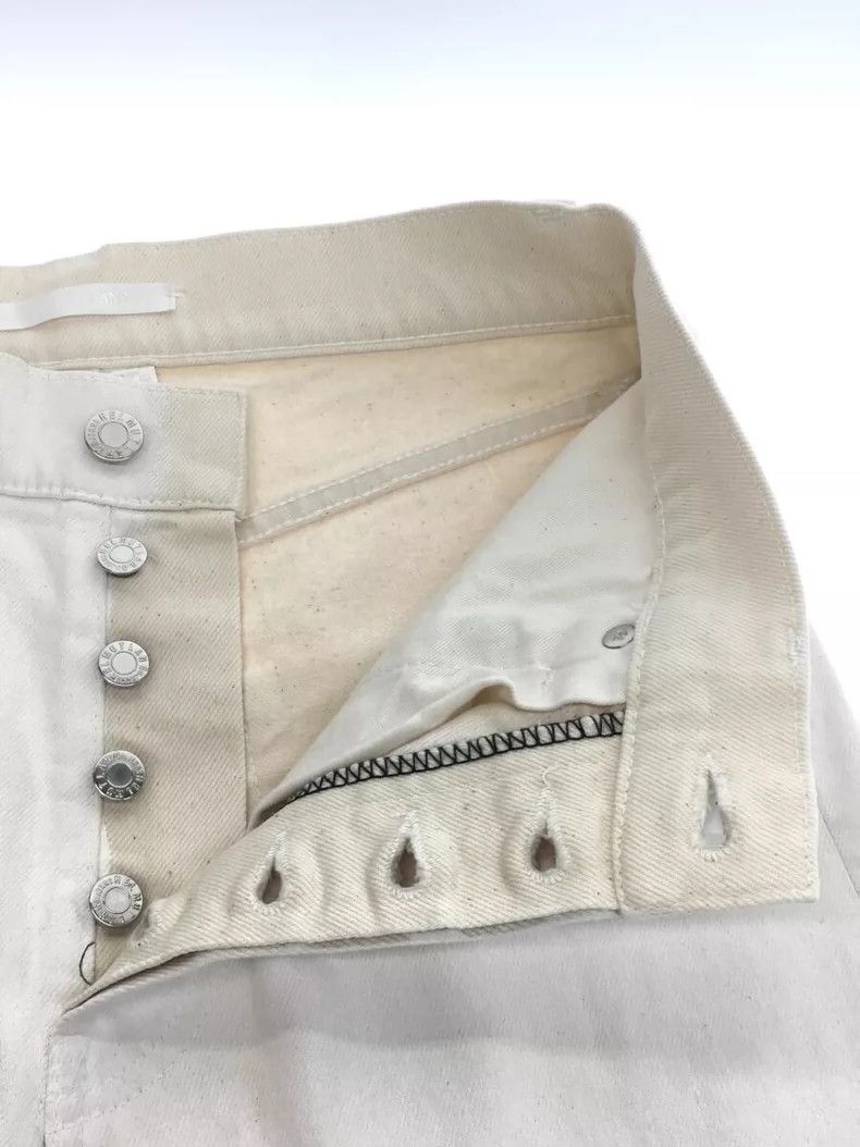 Helmut Lang HELMUT LANG White high waist straight leg pants Size US 28 / EU 44 - 4 Thumbnail