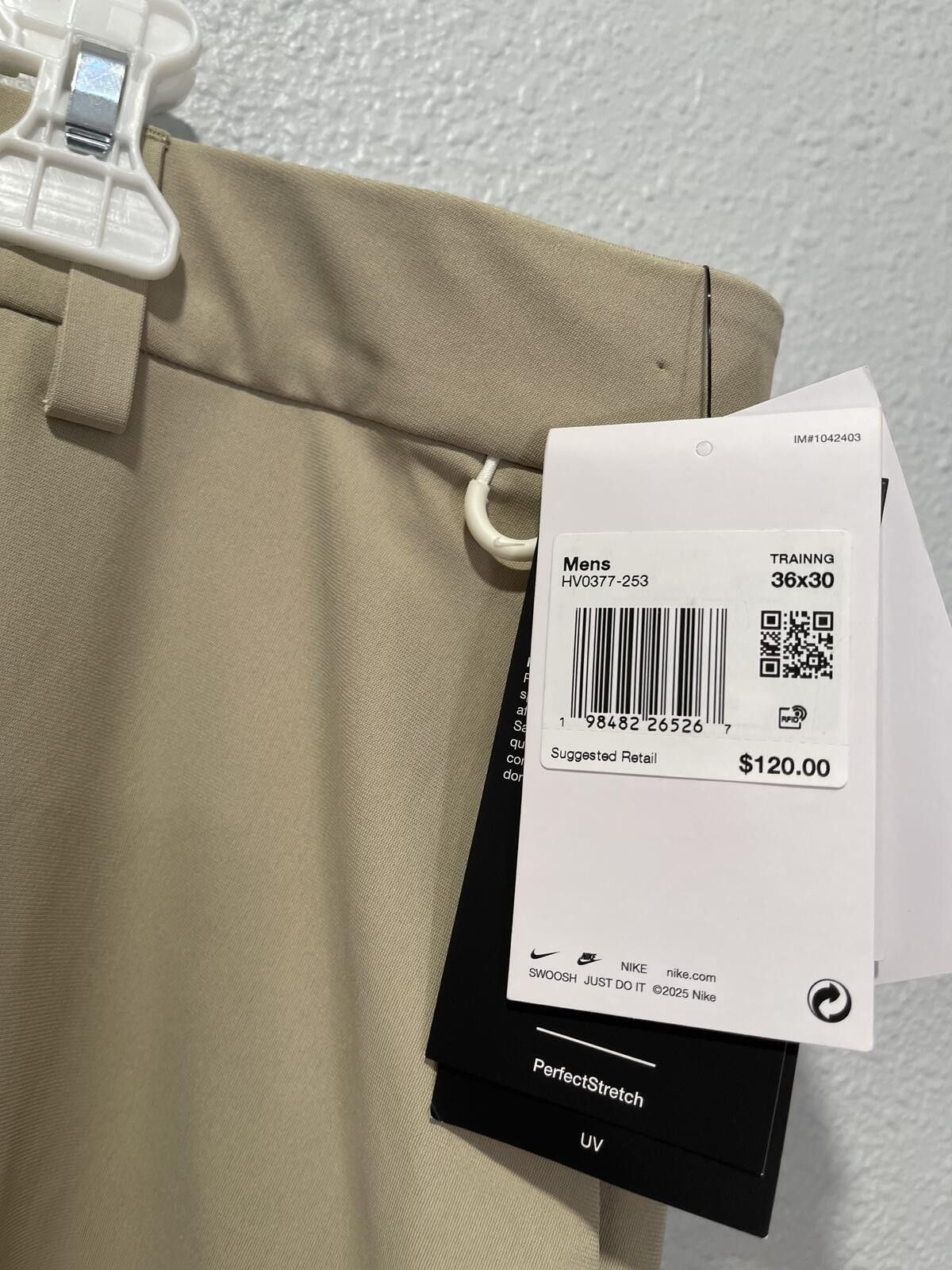 Nike Nike 24.7 24.7 PerfectStretch Dri-FIT Regular Fit Flat Front Size US 36 / EU 52 - 5 Thumbnail