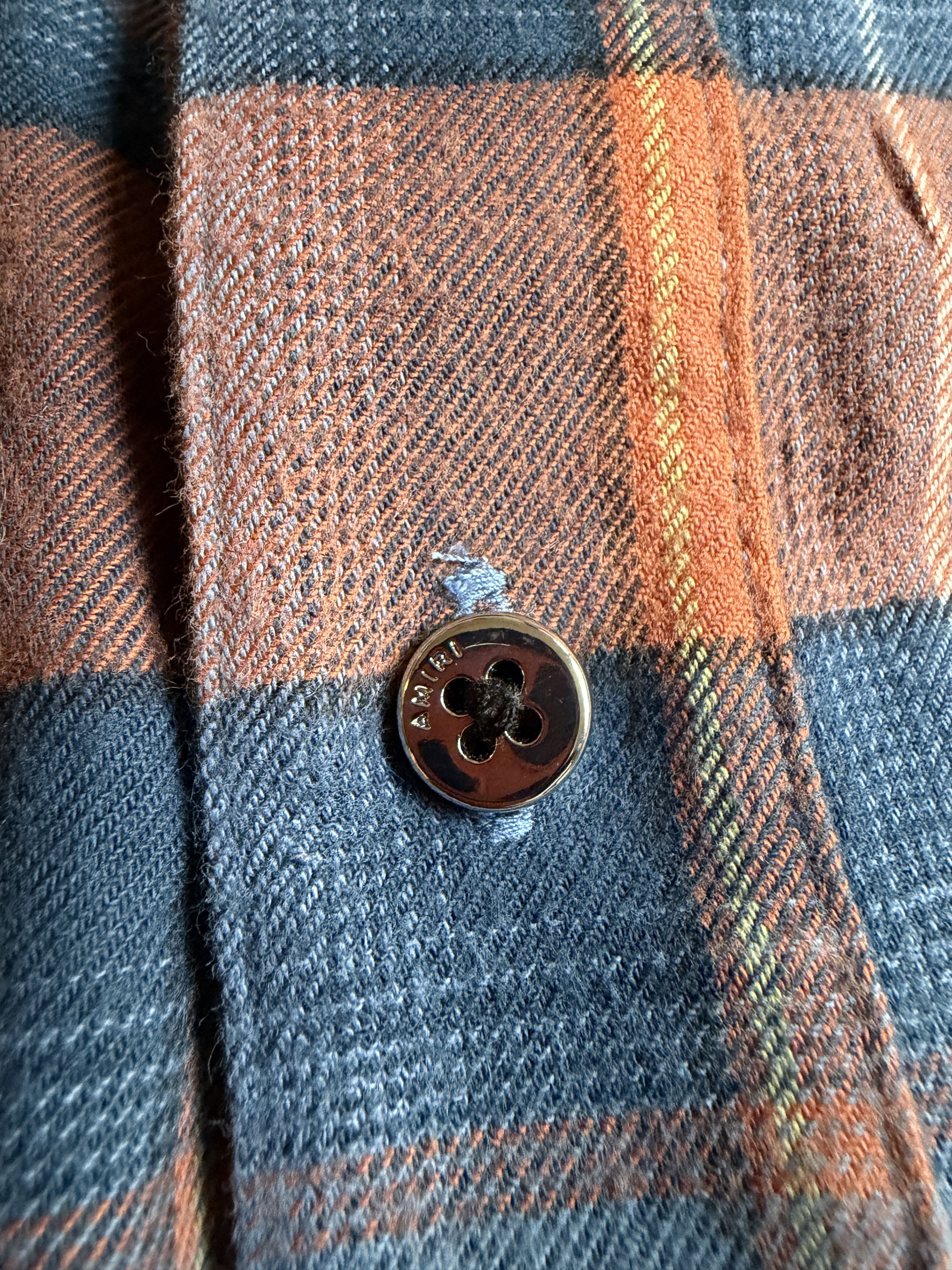 Amiri Amiri Faded Plaid Flannel Shirt XL Size US XL / EU 56 / 4 - 2 Thumbnail