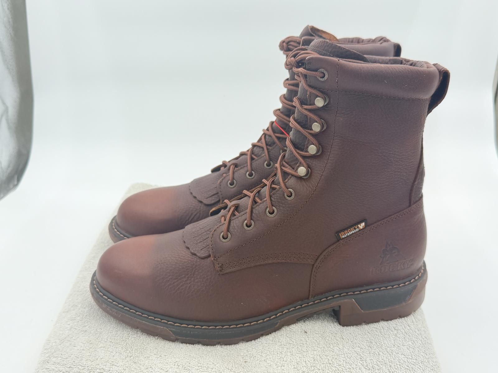 Other Rocky Original Ride FLX 9" VP Lacer Boots #RKW0345 Size 12W Size US 12 / EU 45 - 3 Thumbnail