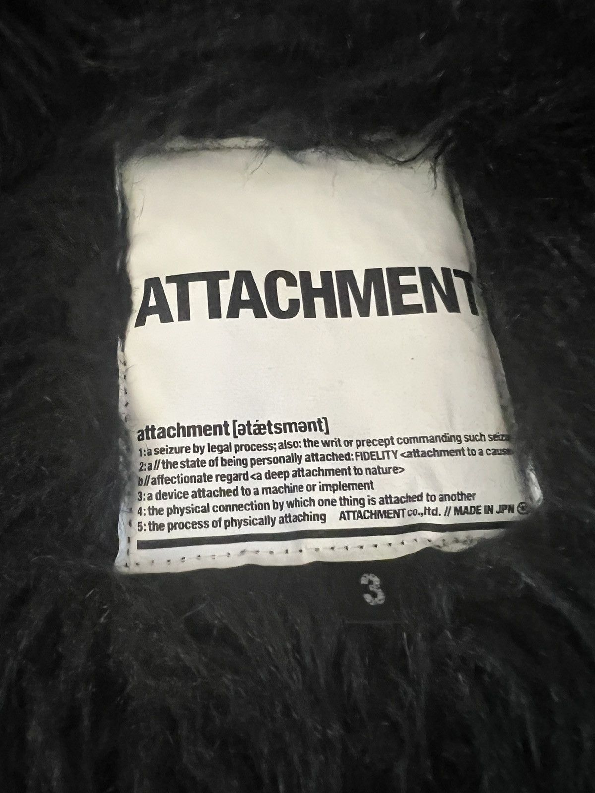 Attachment Attachment Blistered Leather Jacket Wool Lined Size US L / EU 52-54 / 3 - 13 Thumbnail