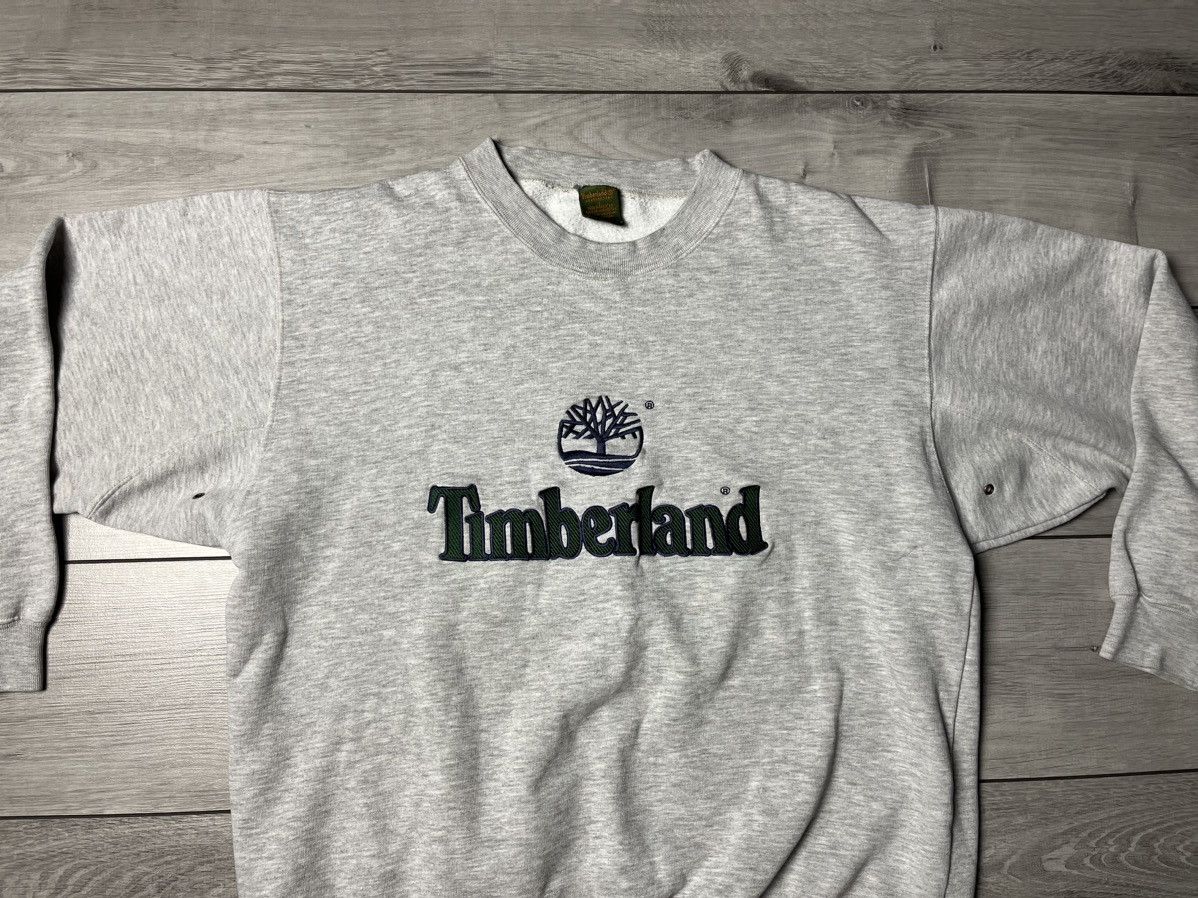Timberland Timberland sweatshirt embroidered logo size Large Size US L / EU 52-54 / 3 - 3 Thumbnail