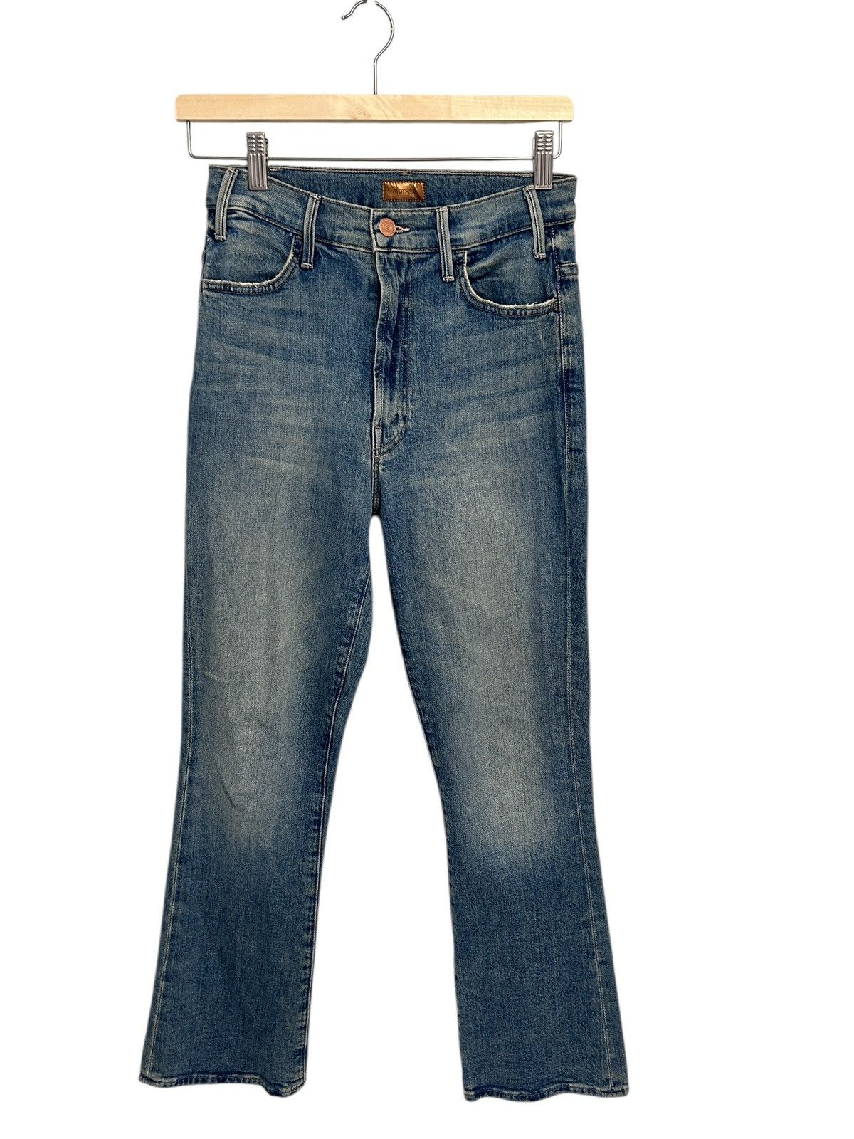 MOTHER Mother Jeans Women's 26 The Hustler Ankle Scenic Route Wash Size 26" / US 2 / IT 38 - 2 Thumbnail