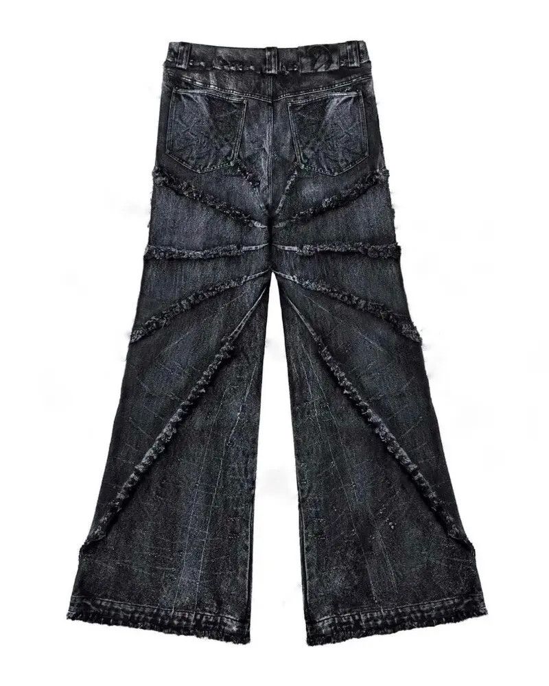 Japanese Brand × Vintage Y2k Retro Oversized Punk Retro Hip Hop Jeans Opium Size US 32 / EU 48 - 2 Thumbnail