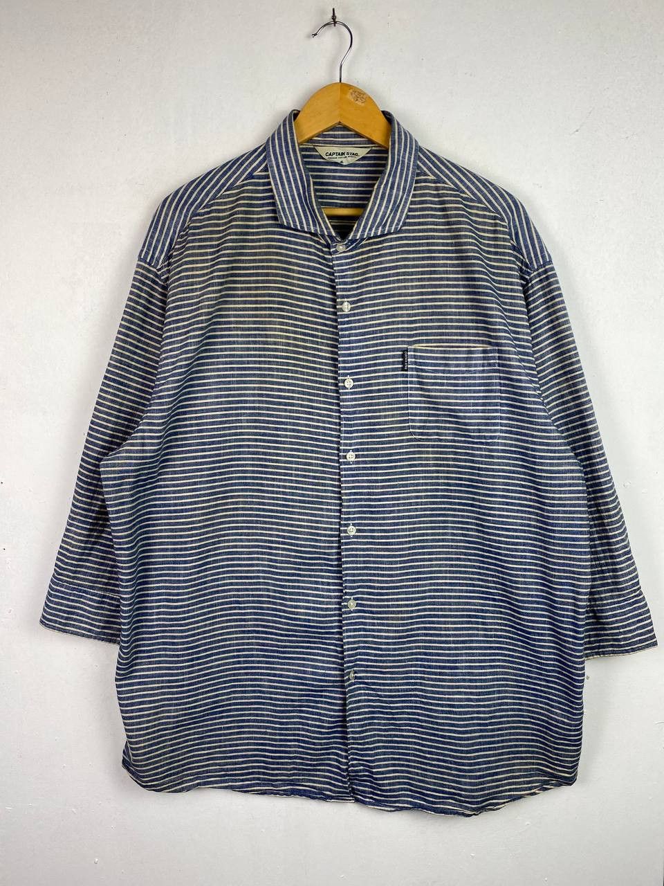 Japanese Brand captain stag japanese brand hickory striped nice design Size US XXL / EU 58 / 5 - 1 Thumbnail