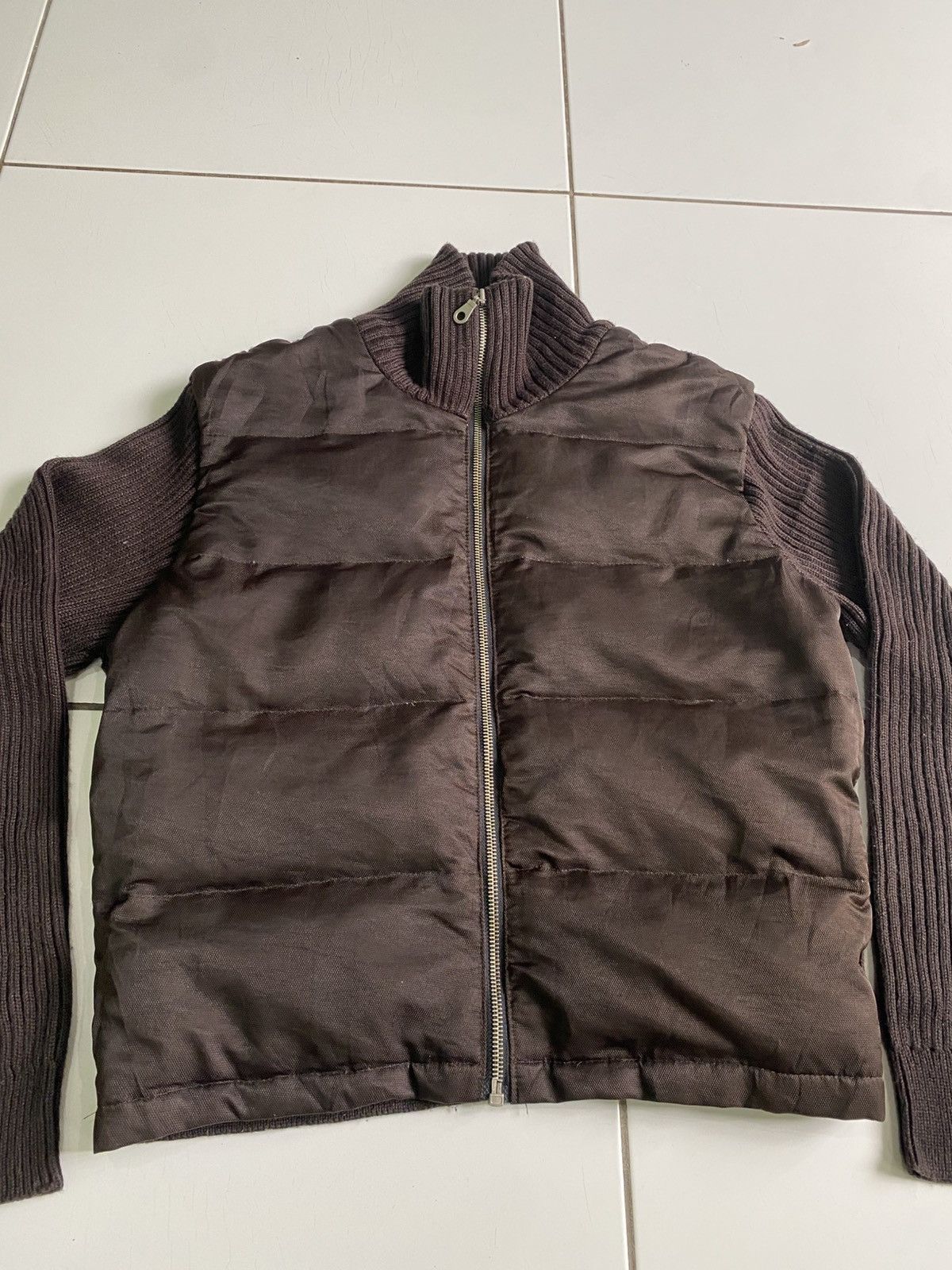 Basco Vintage 80s Basco Americansports puffy Knits PulloverJacket Size L / US 10 / IT 46 - 5 Thumbnail