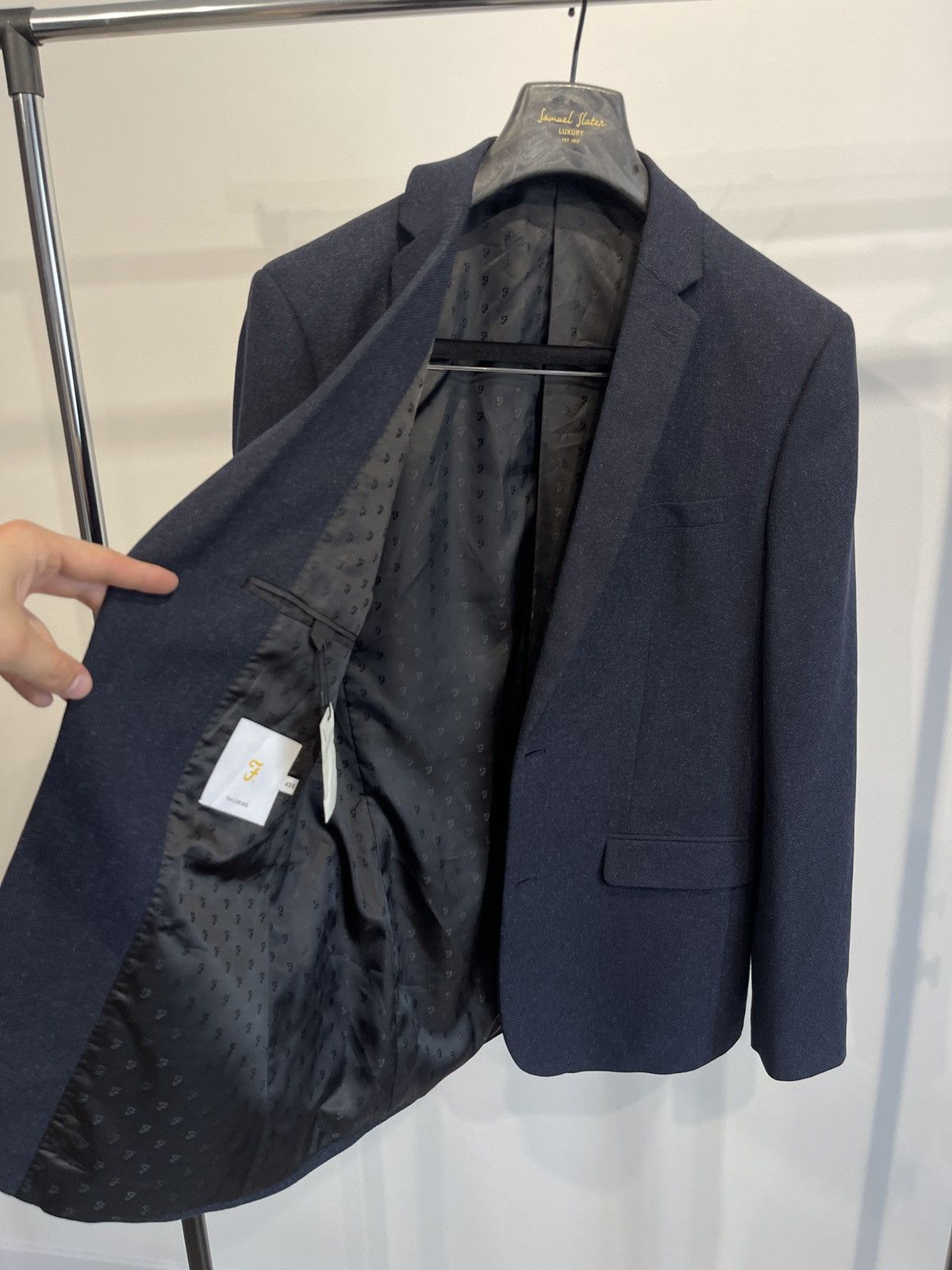 Farah Farah men’s blazer classic jacket sport coat 42R Size 42R - 6 Thumbnail