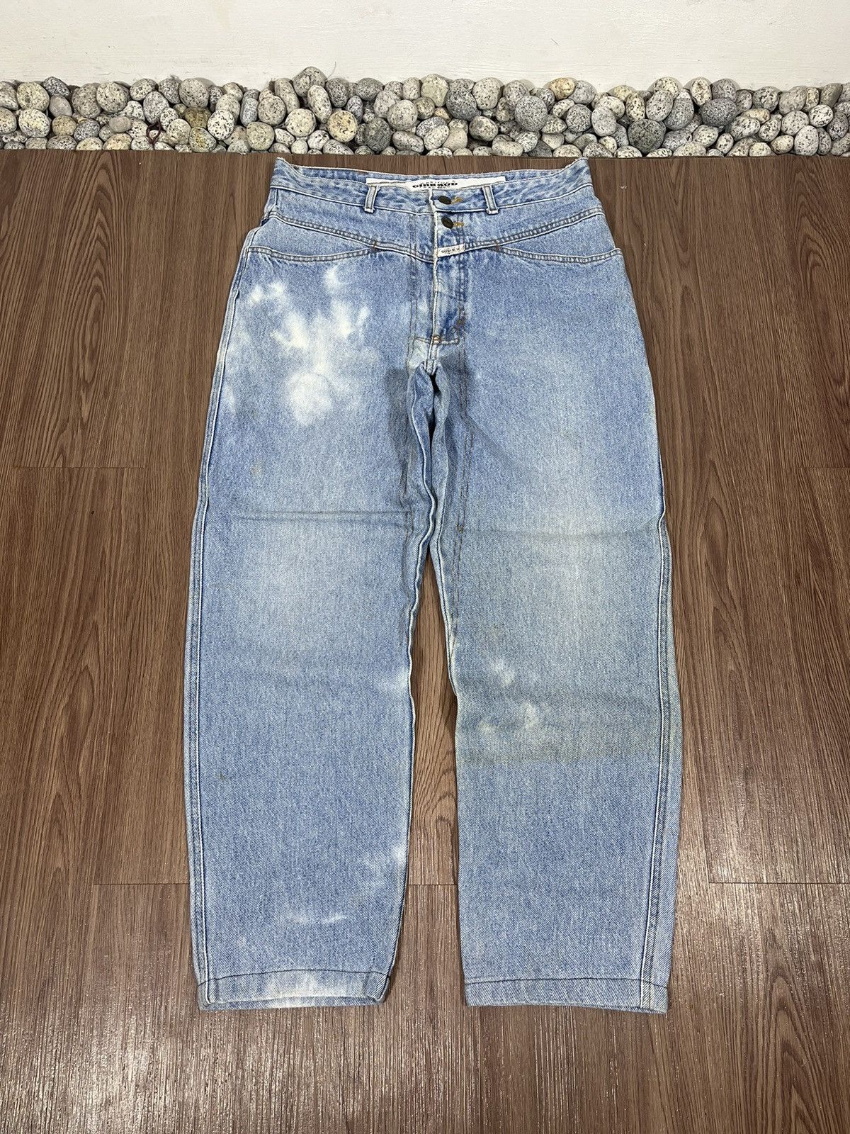 Marithe + Francois Girbaud Marithé François Girbaud Vintage Stone Washed Jeans Size US 33 - 5 Thumbnail