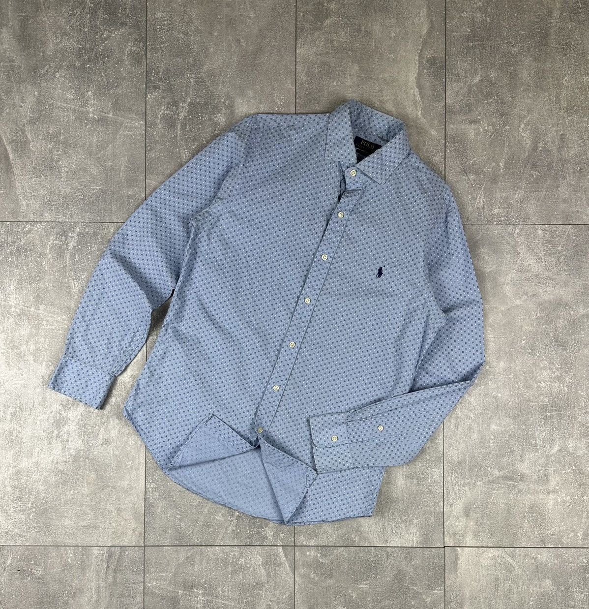Polo Ralph Lauren Polo Rlaph Lauren Mens Blue Shirt Button Up Size US M / EU 48-50 / 2 - 10 Thumbnail