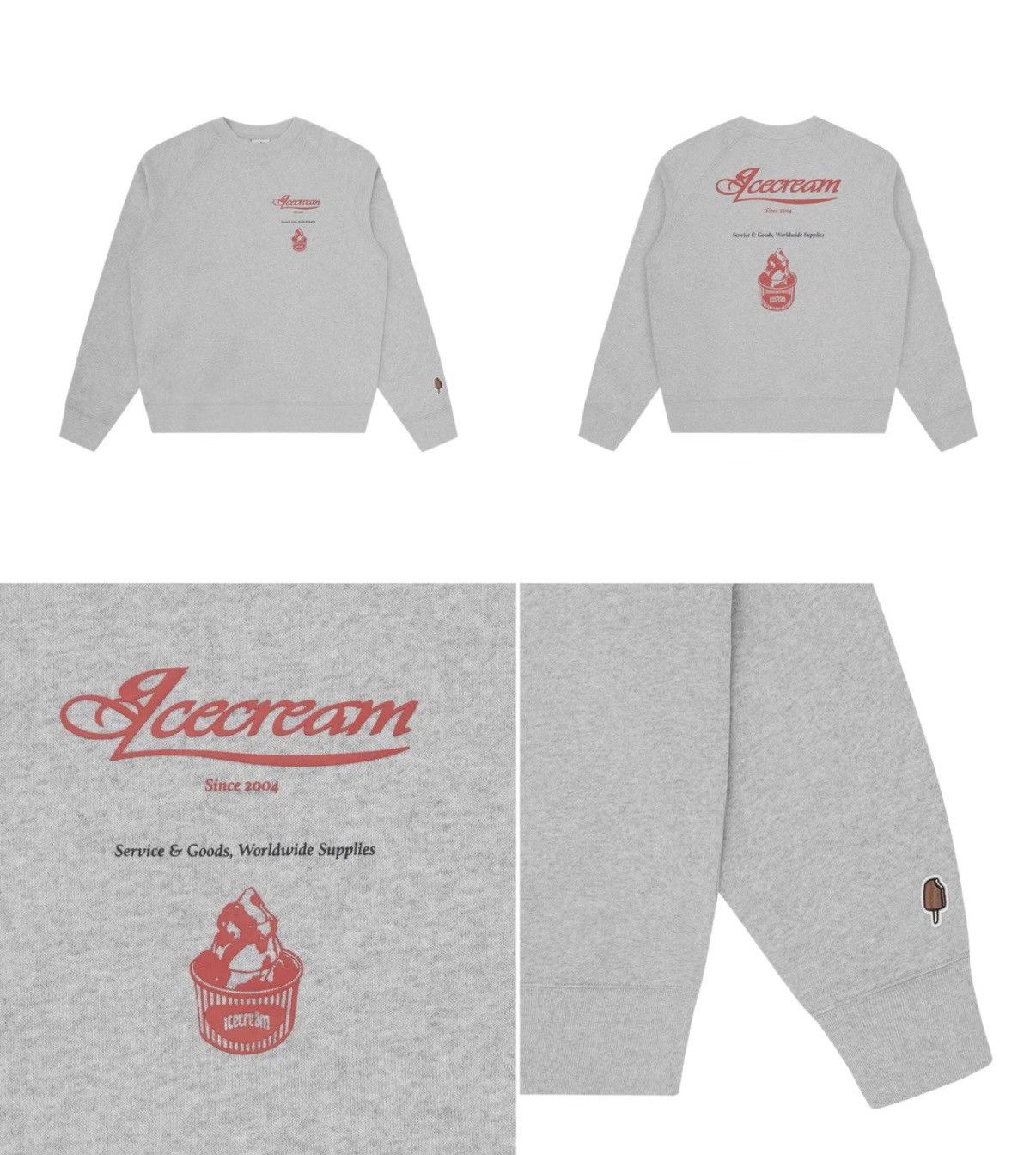 Billionaire Boys Club Crewneck Sweatshirt Light Grey Billionaire Boys Club Size US M / EU 48-50 / 2 - 3 Thumbnail
