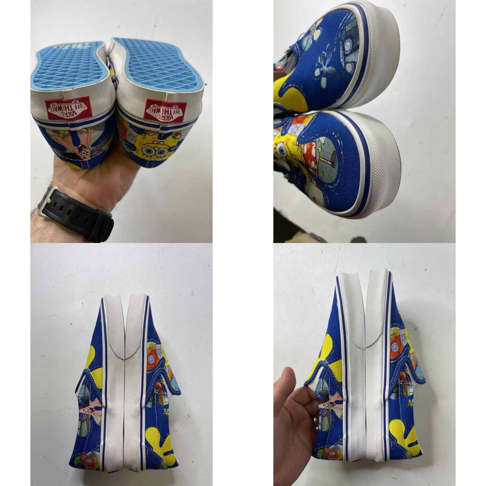 Vans Vans x Spongebob Casual Slip-On Shoes Multicolored Size 7.5M Women Size 30" / US 8 / IT 44 - 8 Thumbnail
