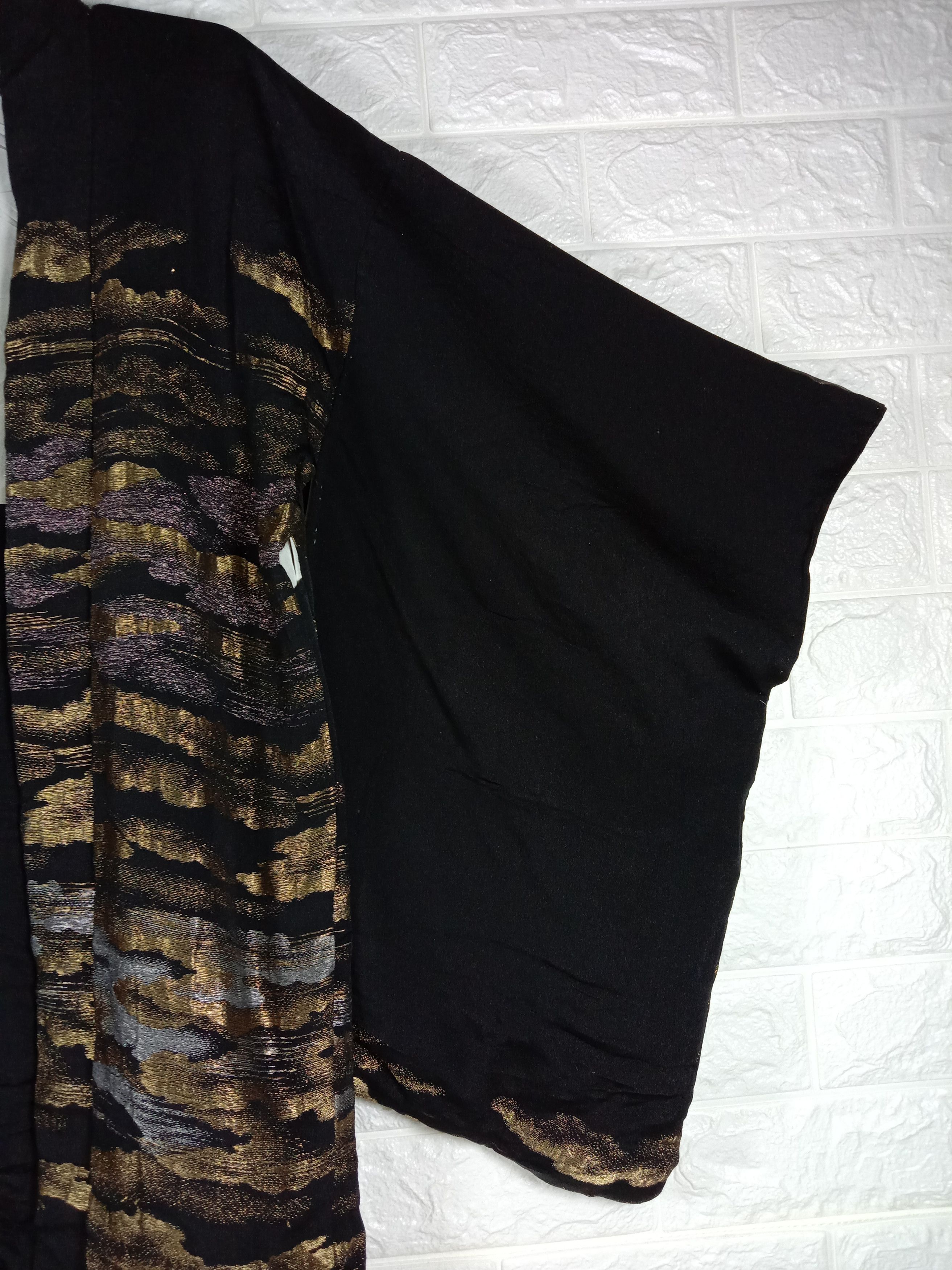Japanese Brand Vintage Kimono Noragi Haori Hanten Art Cardigan Size US XL / EU 56 / 4 - 4 Thumbnail
