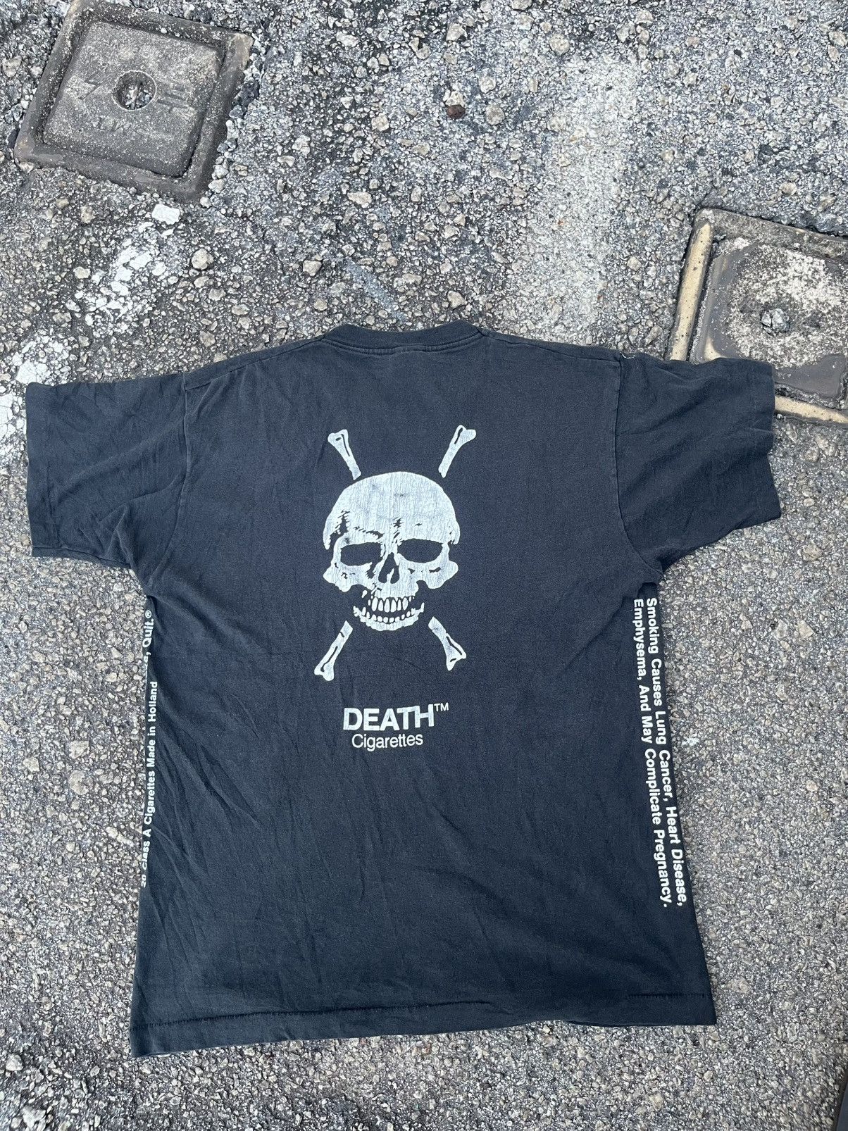 Band Tees Vintage Death Cigarettes 90s Rare Size US L / EU 52-54 / 3 - 2 Thumbnail