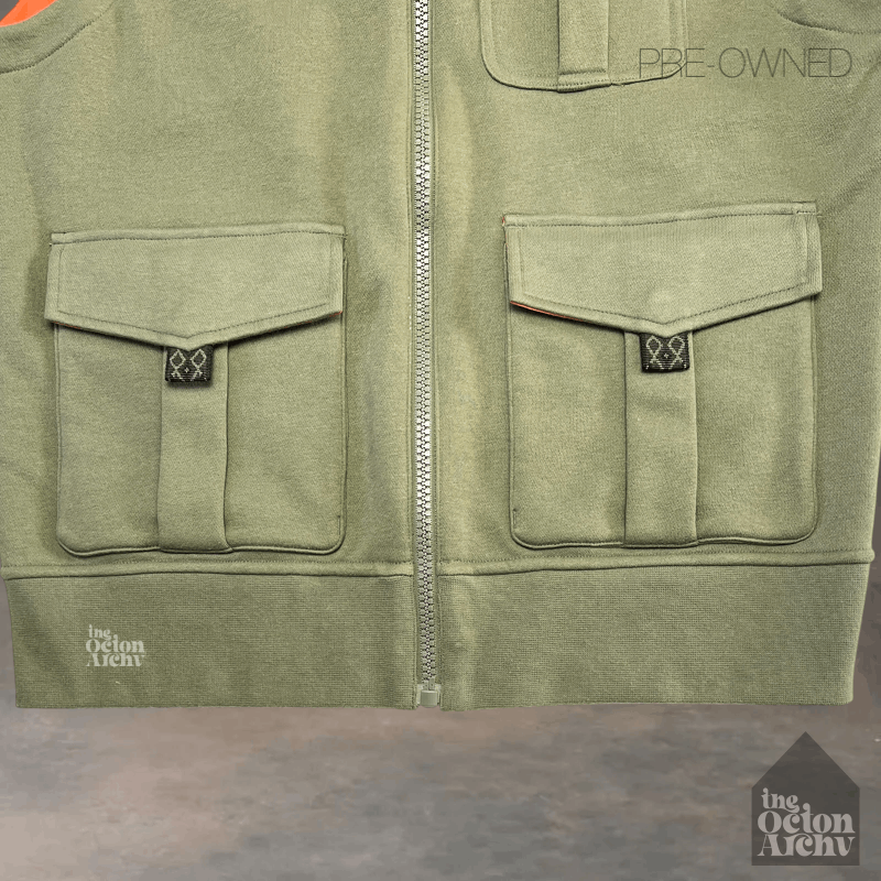 Polo Ralph Lauren Polo Sport Hybrid Vest 'Orange/Olive Green' Size US M / EU 48-50 / 2 - 4 Thumbnail