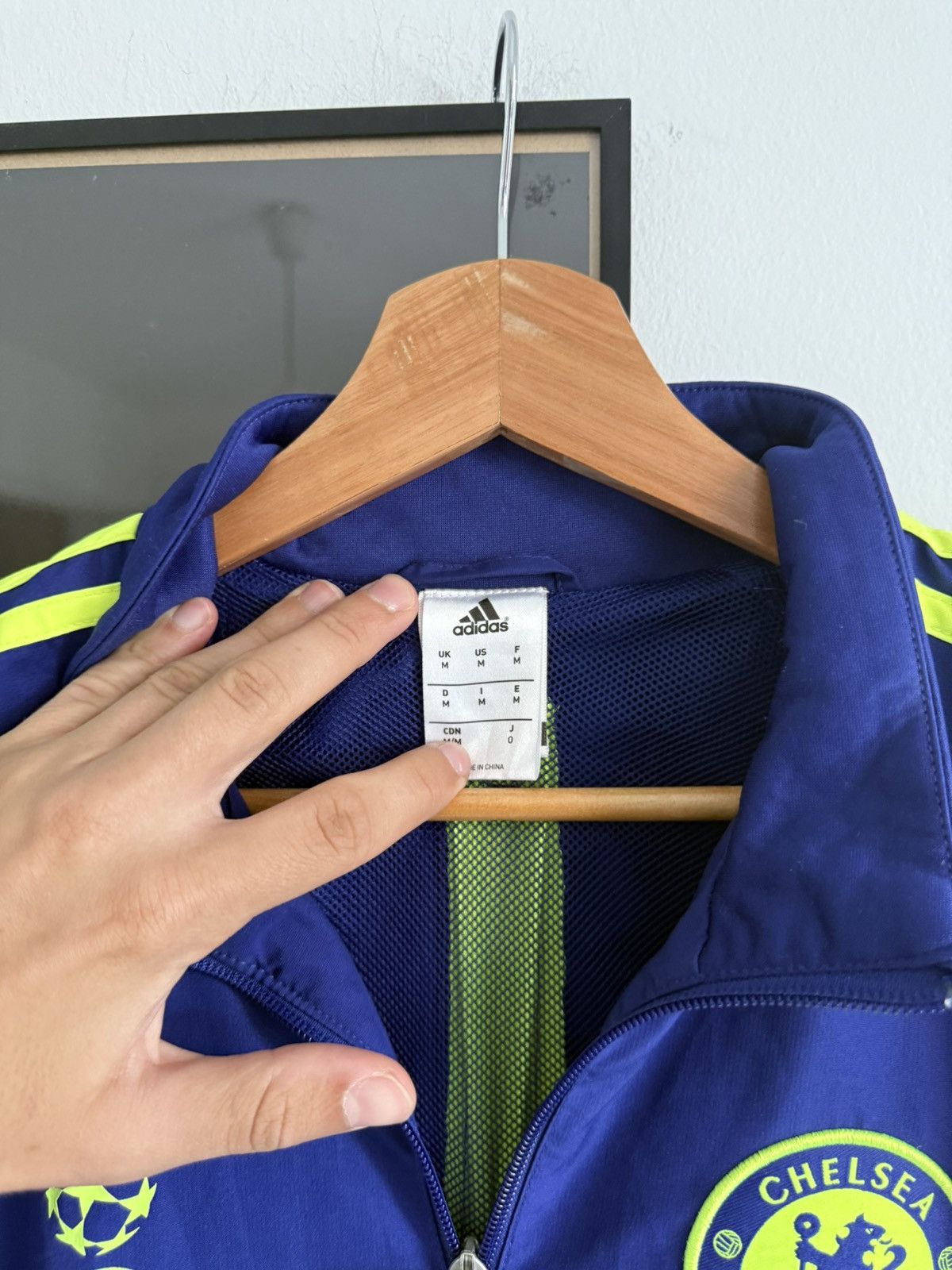 Adidas Adidas Chelsea soccer track jacket size M champions league Size US M / EU 48-50 / 2 - 4 Thumbnail