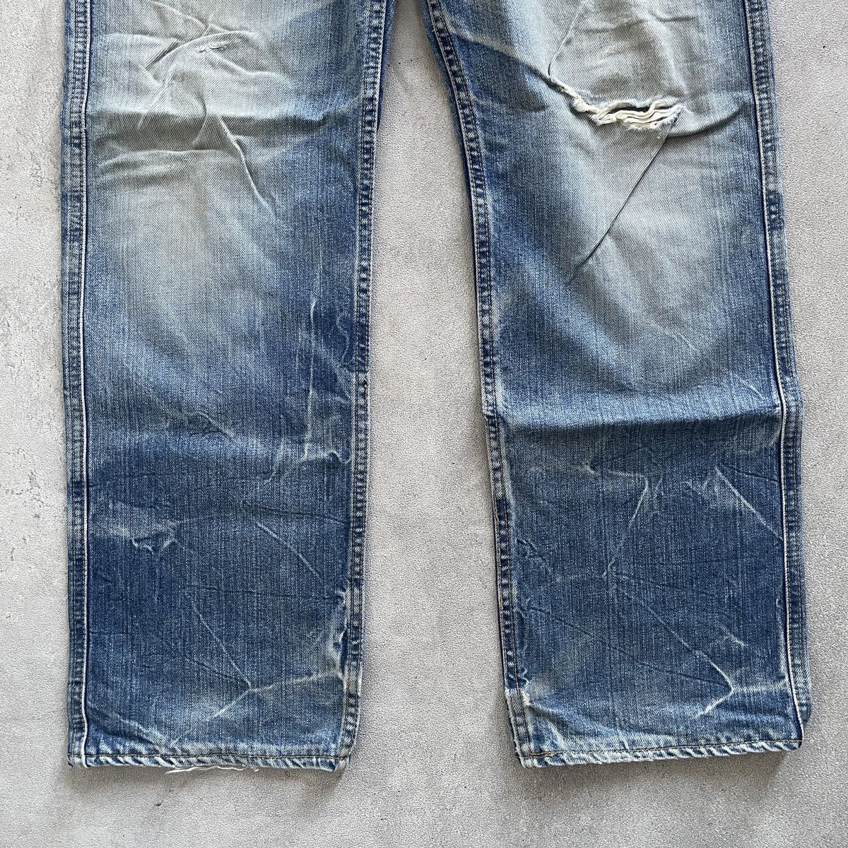 Eternal × Japanese Brand Eternal Bitchu Kurashiki X Japanese Brand X Distressed Denim Size US 33 - 5 Thumbnail