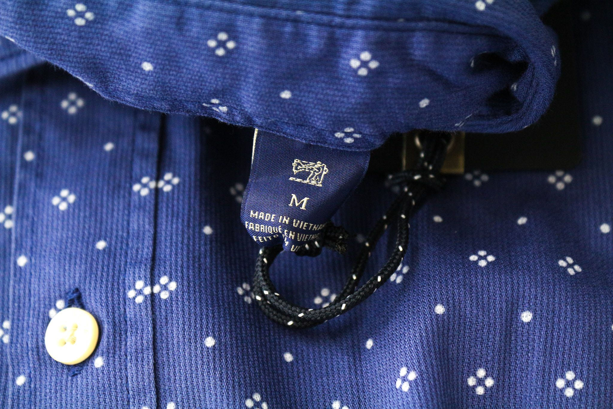 Scotch & Soda AMS COUTURE M Blue Cotton Patterned Shirt 74699 Size US M / EU 48-50 / 2 - 6 Thumbnail