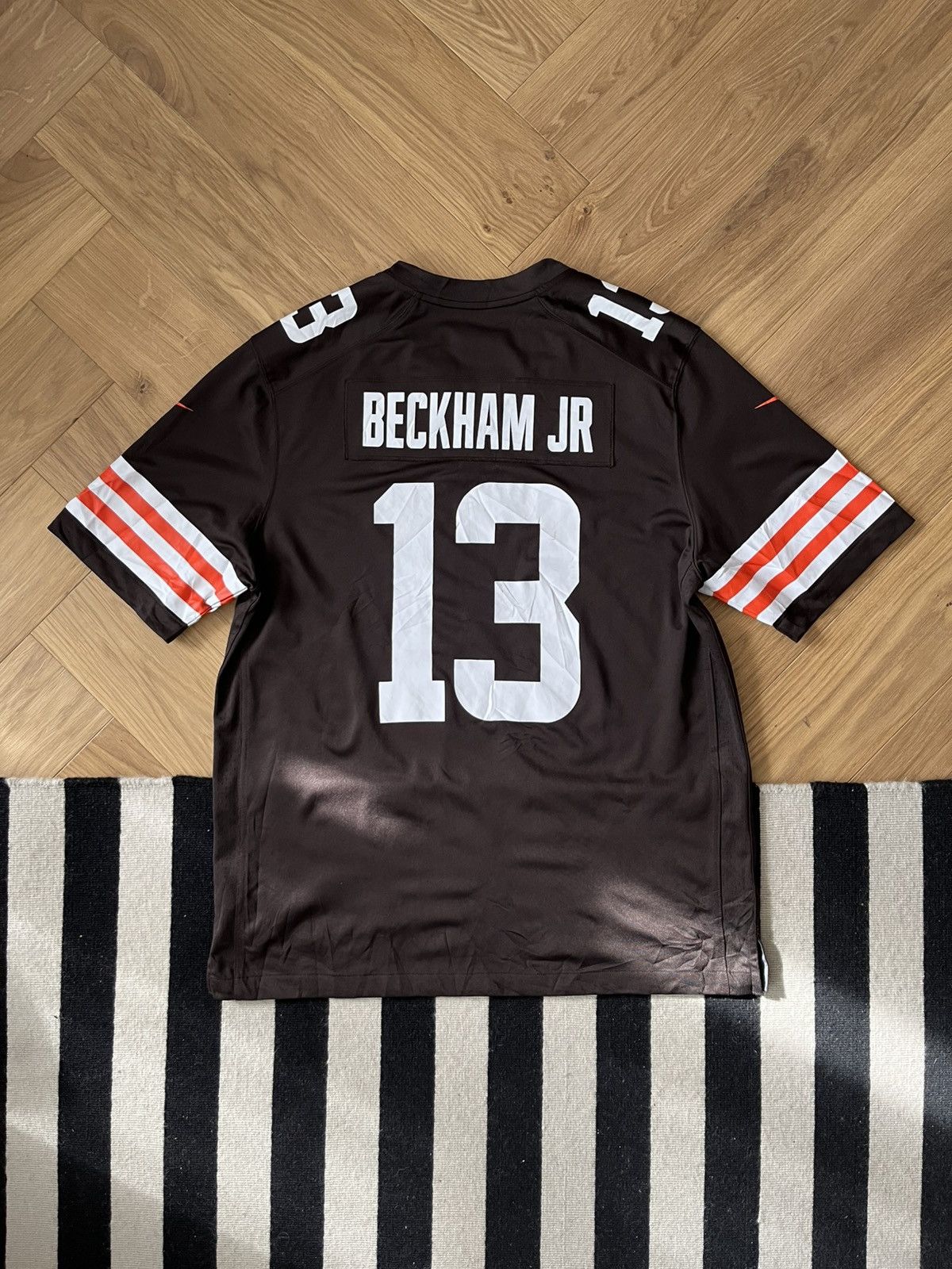 Nike Nike NFL Cleveland Browns Odell Beckham Jr. #13 Jersey XL 🏈 Size US XL / EU 56 / 4 - 6 Thumbnail