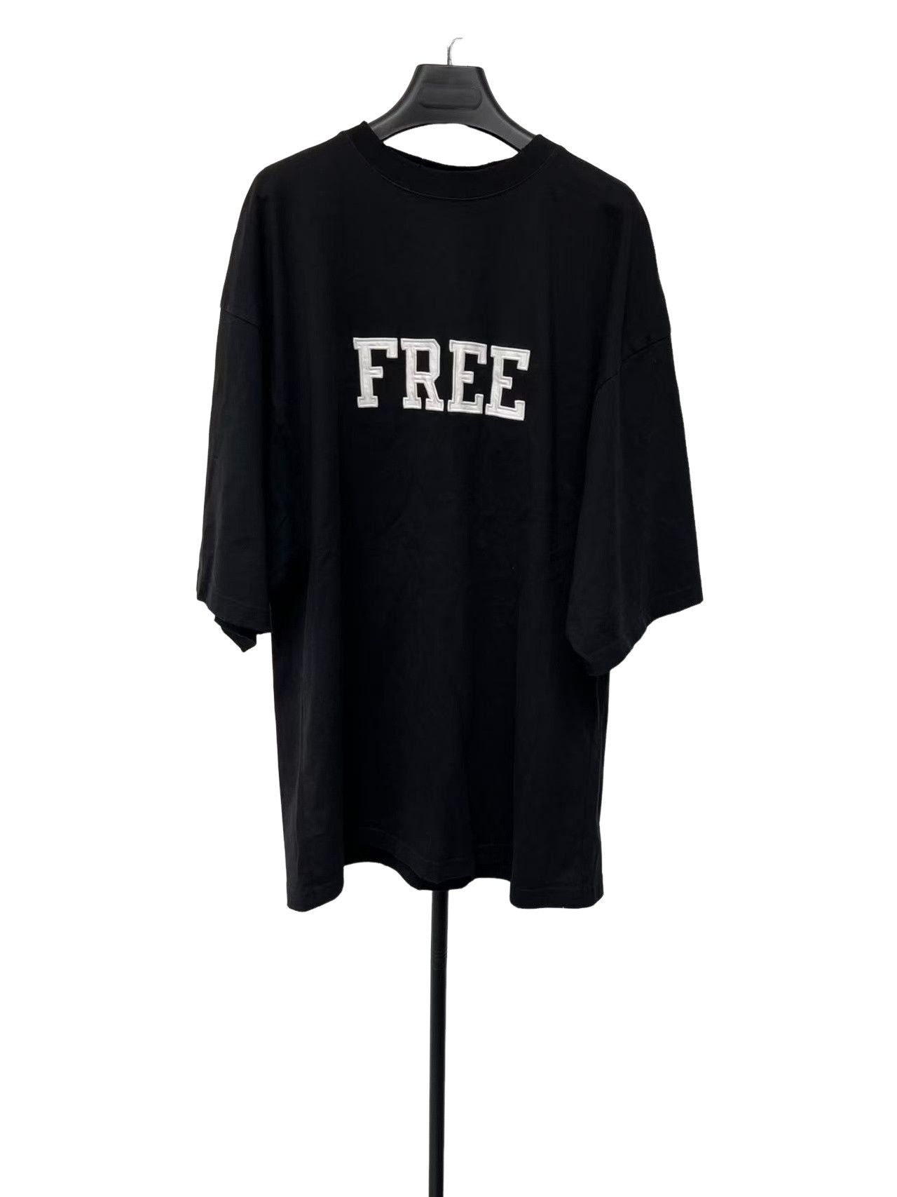 Balenciaga Balenciaga Free Logo Print T-Shirt US XXS Size US XXS / EU 40 - 1 Thumbnail