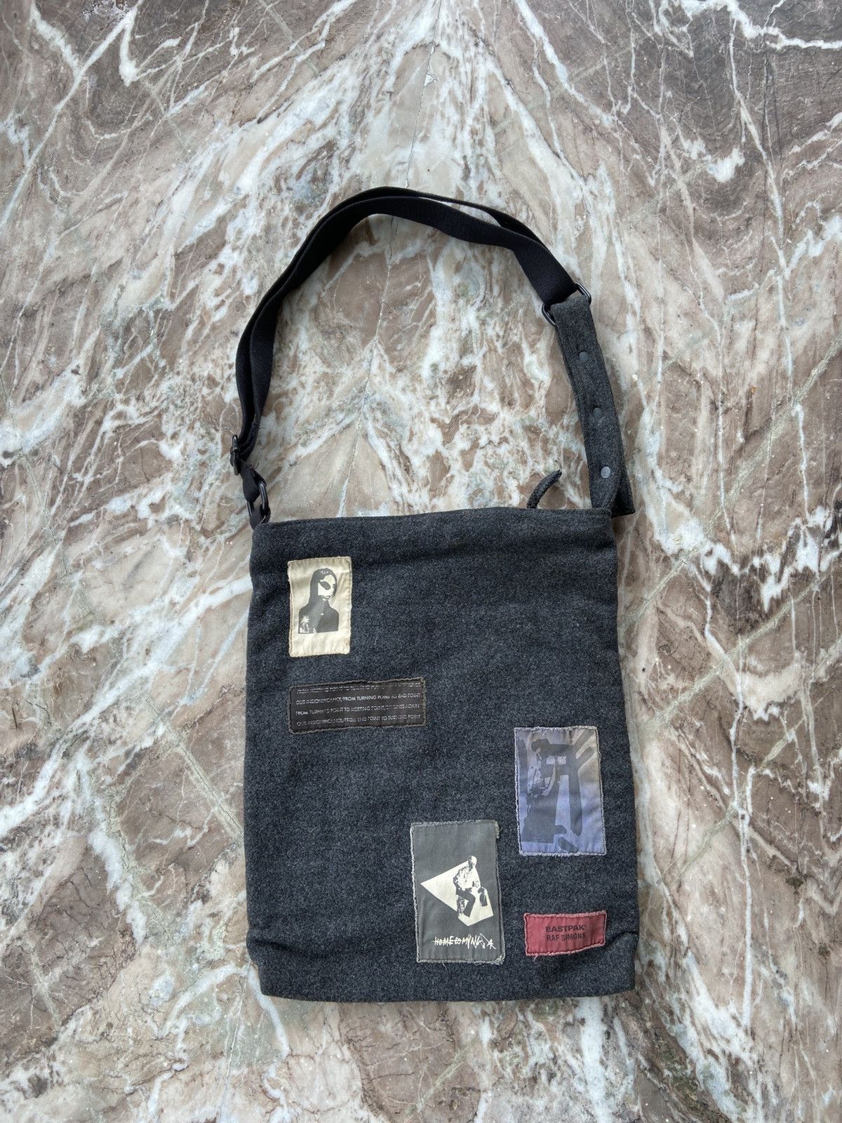 Raf Simons x Eastpak FW 2008 shoulder bag in plaid