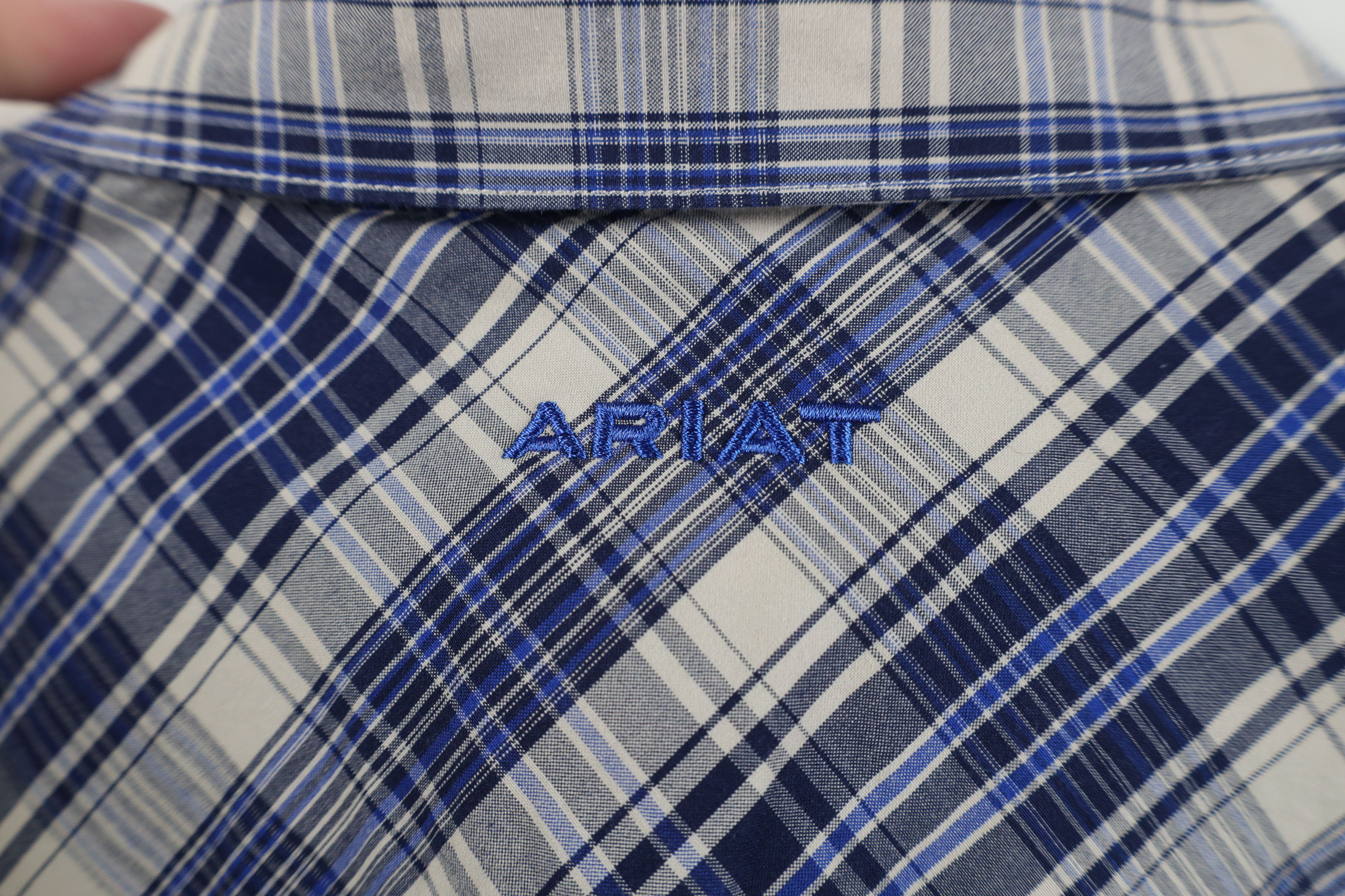 Ariat Ariat Pro Series Western Rodeo Pearl Snap Button Shirt Plaid Size US L / EU 52-54 / 3 - 9 Thumbnail