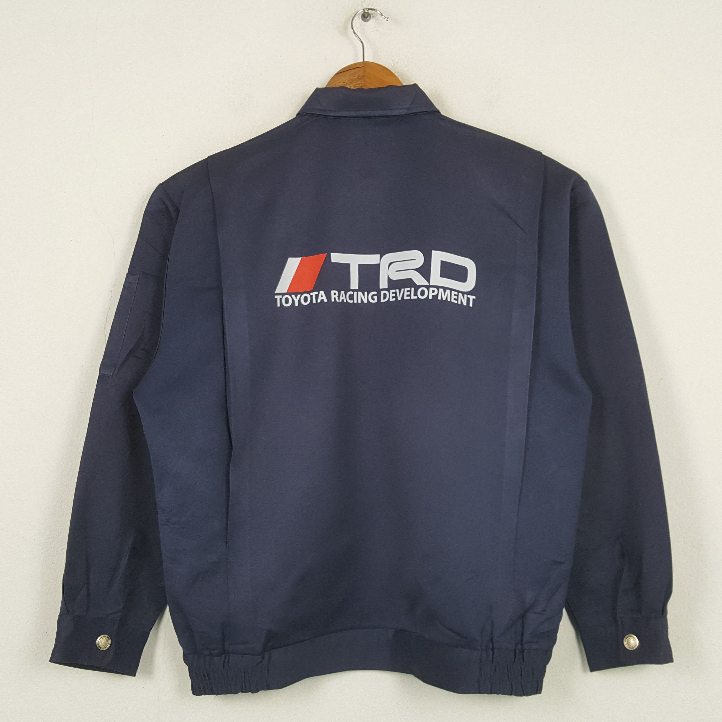 Japanese Brand × Vintage Vintage TRD TOYOTA Japanese Racing Team Custom Jacket C293N4 Size US L / EU 52-54 / 3 - 1 Thumbnail
