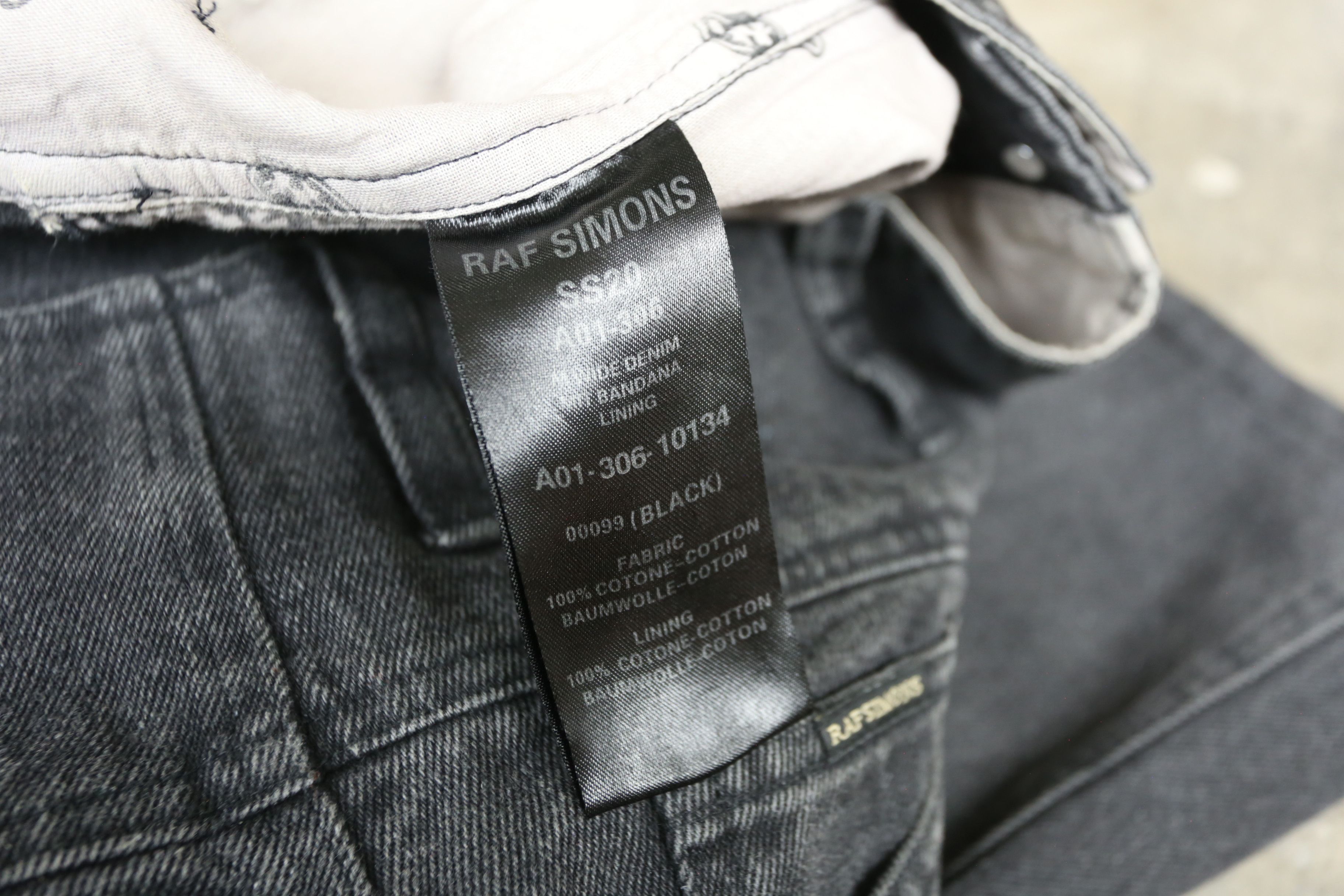 Raf Simons Raf Simons - Archive Redux - S./S 20 - Wide Denim Pants Size US 32 / EU 48 - 6 Thumbnail