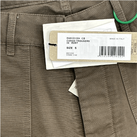 Rick Owens Rick Owens Beige Workwear Pants Size US 30 / EU 46 - 2 Thumbnail