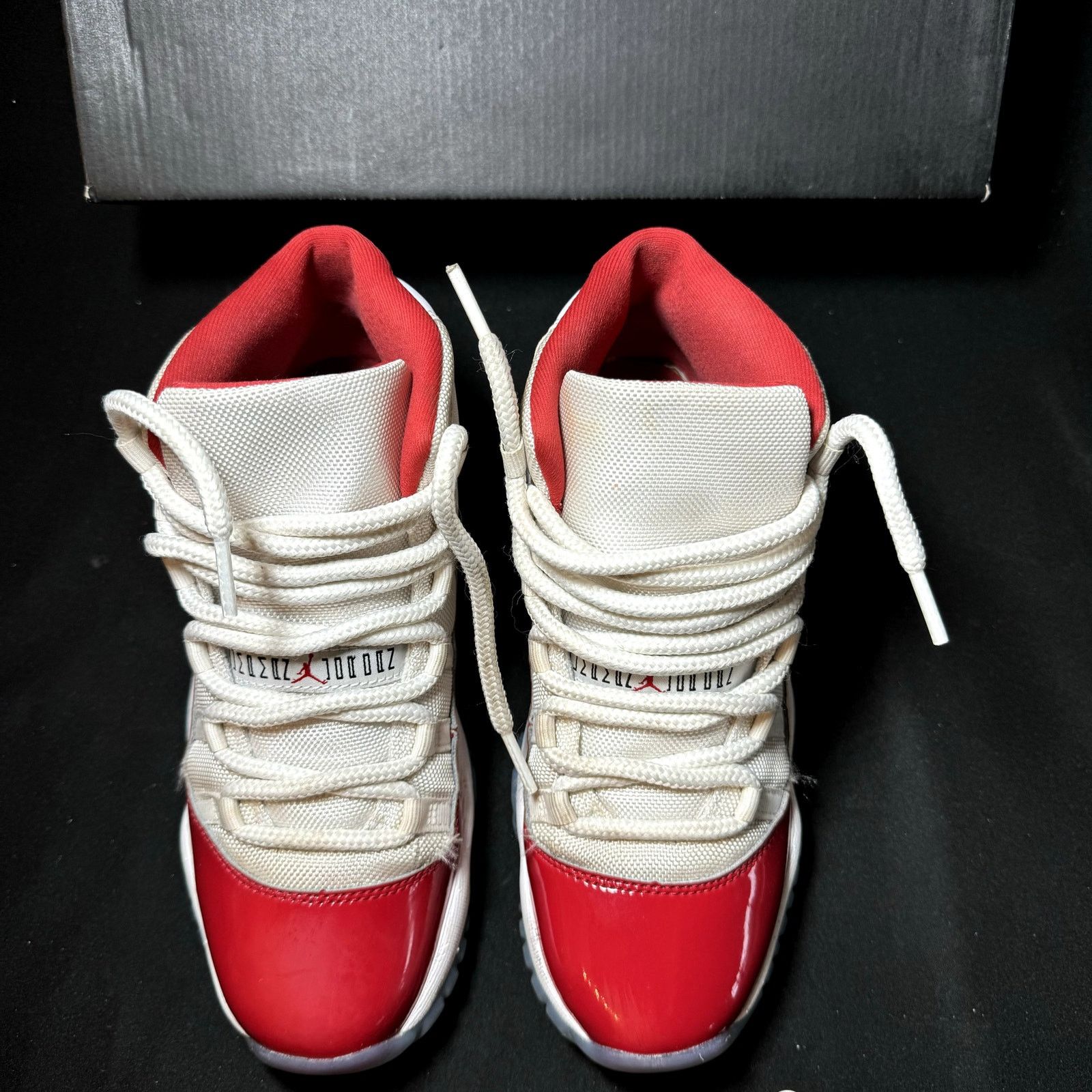 Jordan Brand × Nike Size 5 - Nike Air Jordan 11 Retro GS Cherry 2022 Men's Shoes Size US 5 / EU 37 - 4 Thumbnail