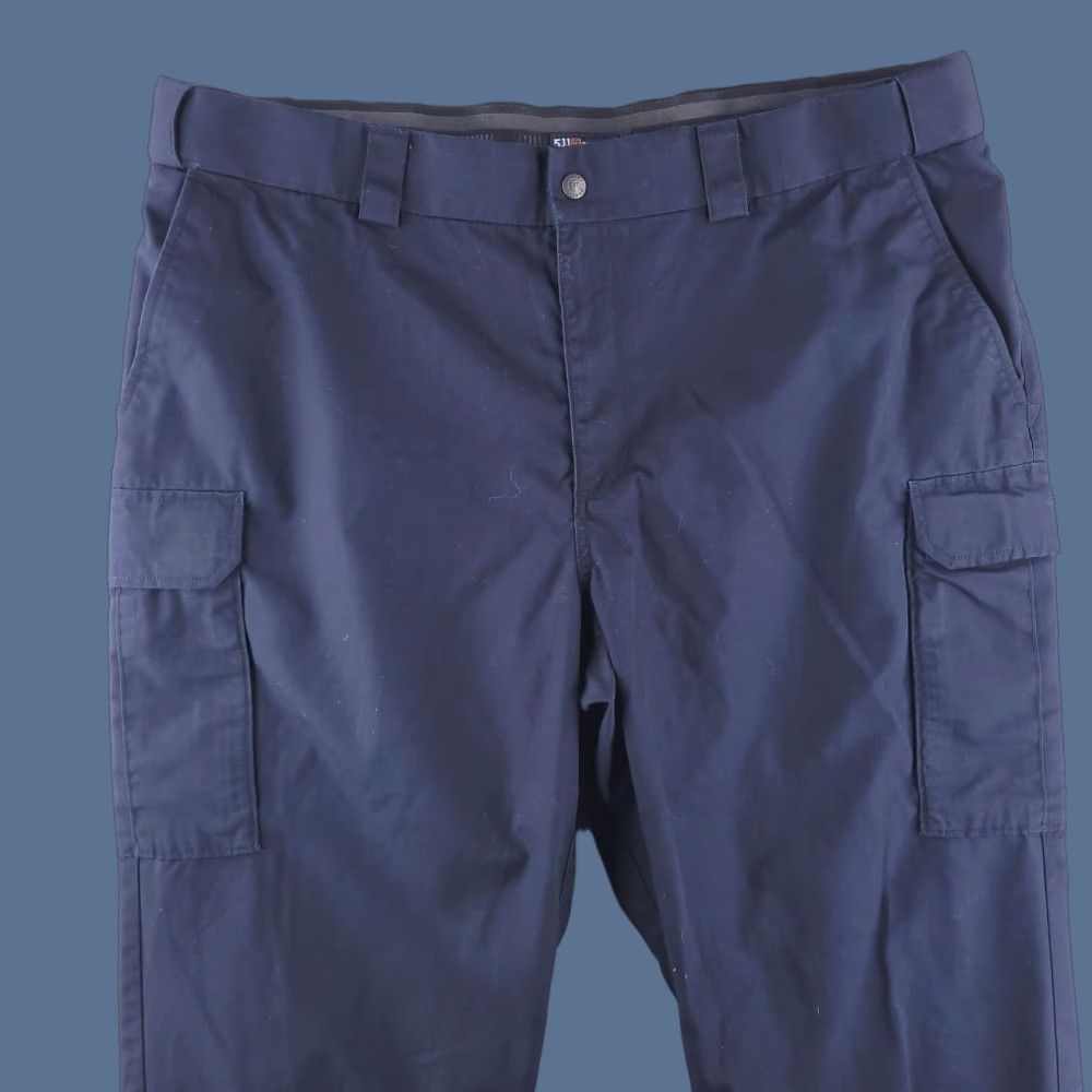 Vintage 5.11 Tactical Pants Mens 44x25 Blue Cargo Ripstop Navy Utility 2 Pants Mens 44 Blue Cargo Ripstop Navy 511 Size US 44 / EU 60 - 1 Thumbnail