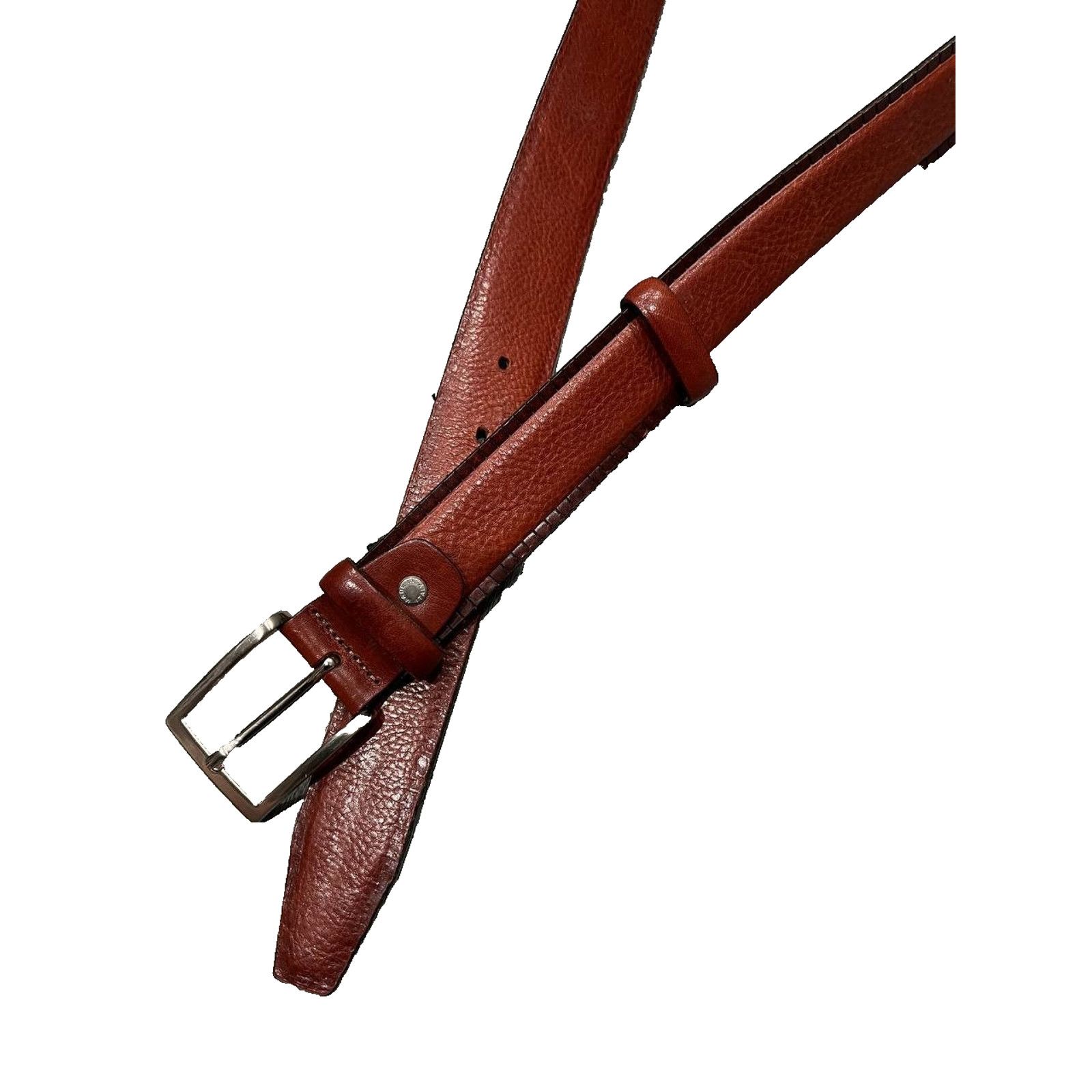 Vera Pelle Vera Pelle Genuine & Italy made Belt Brown 98 115 A003160 Size ONE SIZE - 4 Thumbnail