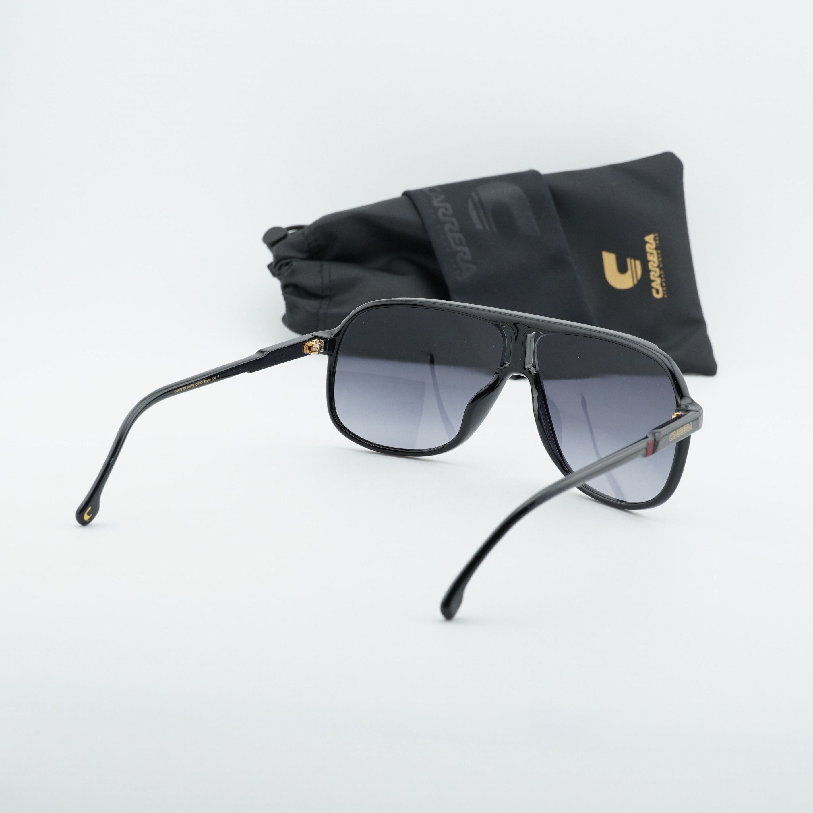 Carrera CARRERA 1047/S 0OIT 9O Sunglasses Black Aviator Frame Size ONE SIZE - 11 Thumbnail