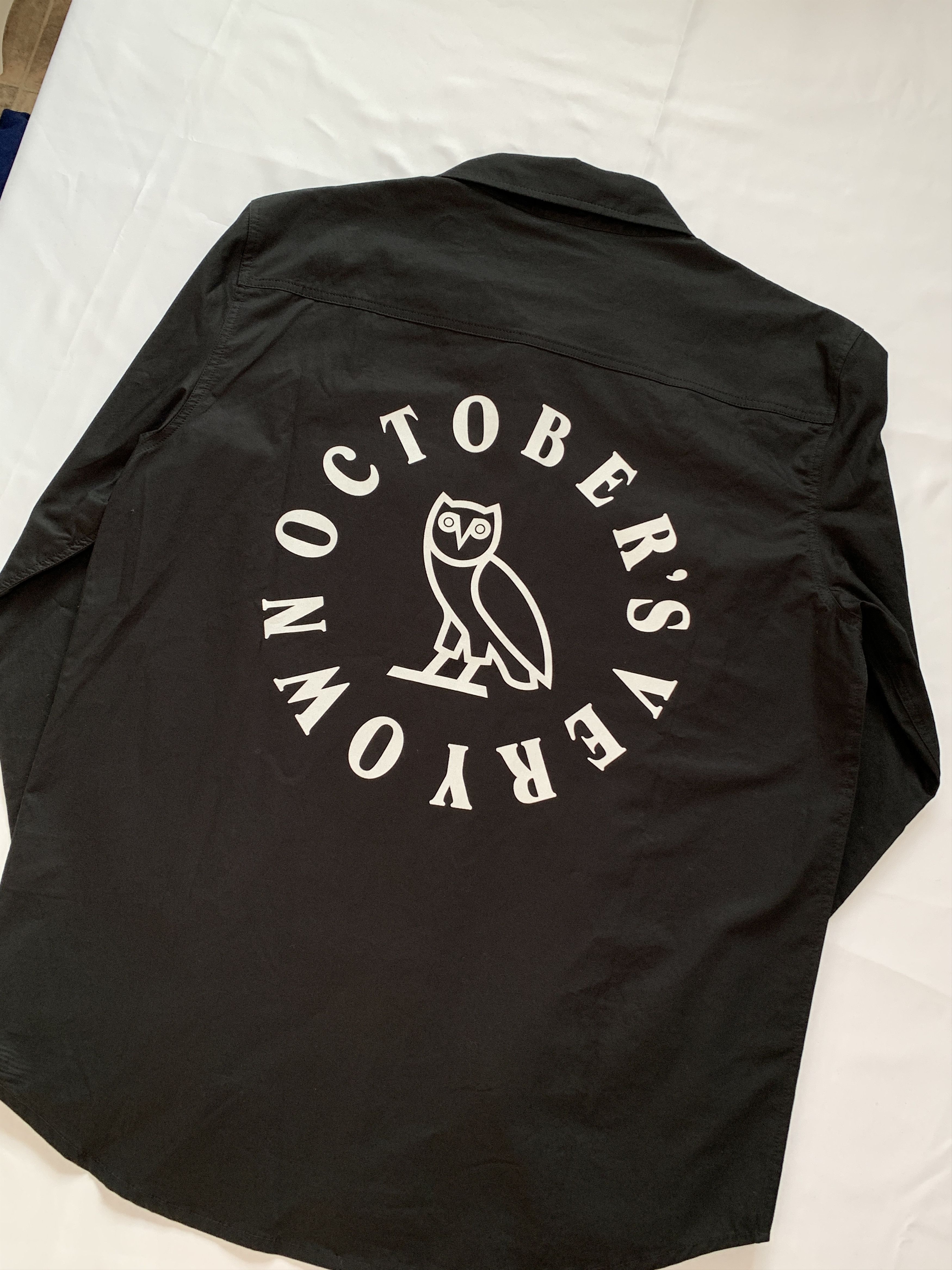 Drake OVO BLACK FLANNEL COAT Size US L / EU 52-54 / 3 - 2 Thumbnail