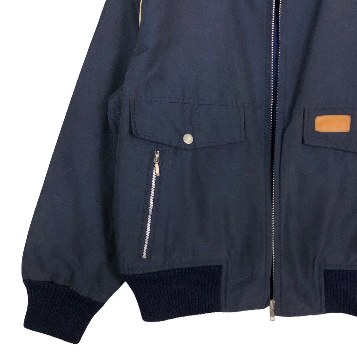 Japanese Brand 🔥VINTAGE BOMBER JACKET MA-1 DESIGN HANG TEN ISSEY MIYAKE Size US M / EU 48-50 / 2 - 6 Thumbnail