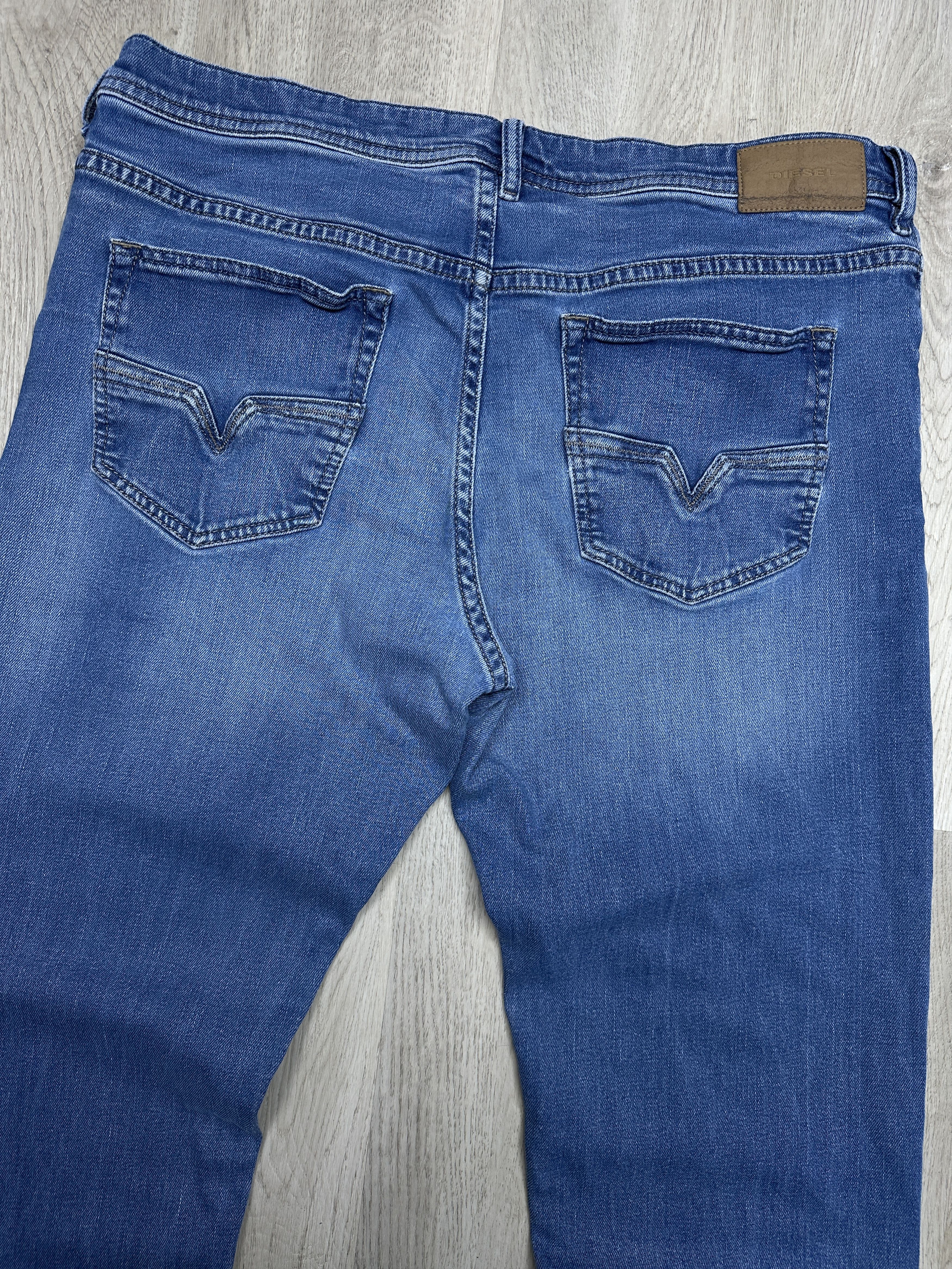 Diesel Diesel Mens Tapered Denim Pants Jeans Size US 38 / EU 54 - 8 Thumbnail