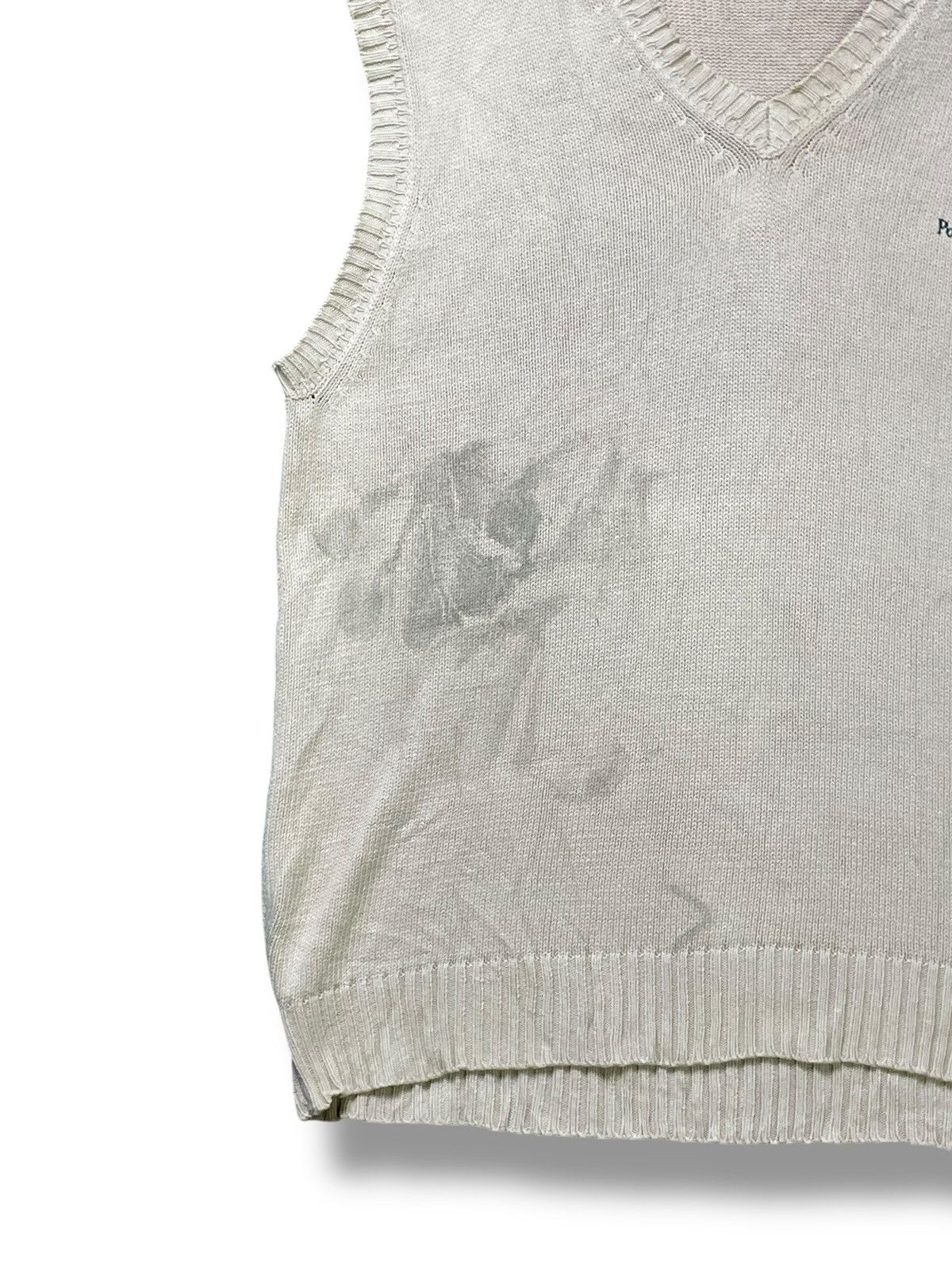 Beverly Hills Polo Club × Polo Ralph Lauren × Vintage Polo Club V-Neck Knit Sweater Vest (43) Size US L / EU 52-54 / 3 - 4 Thumbnail
