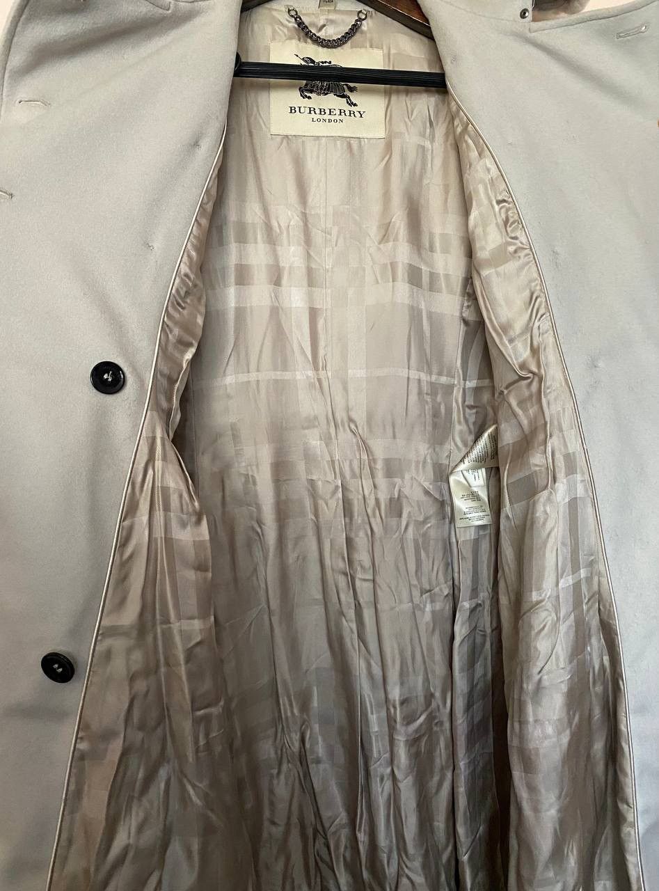 Burberry 🔥Burberry London Tailored Wool Cashmere Coat with Fur Collar Size M / US 6-8 / IT 42-44 - 14 Thumbnail