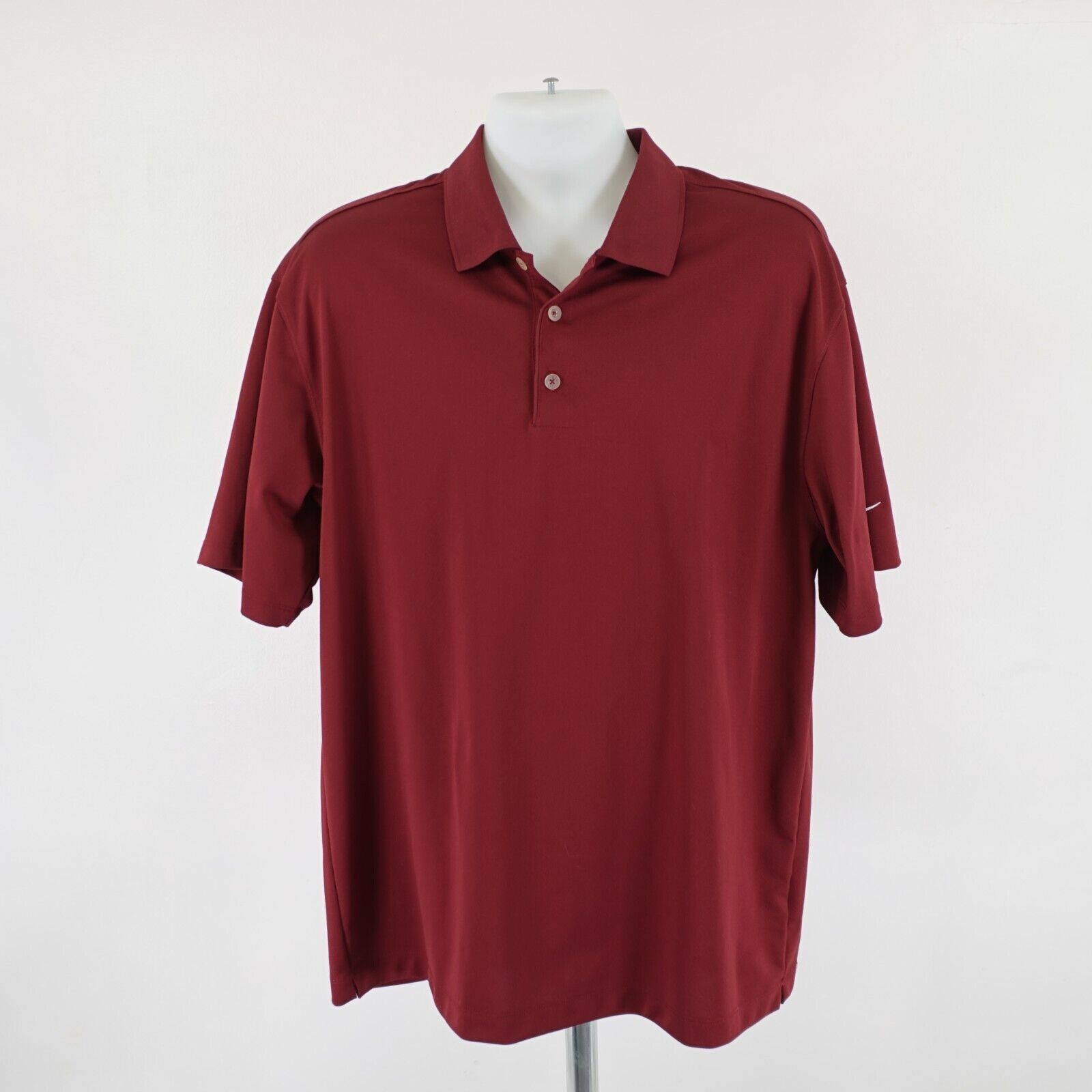 Nike Nike Golf XL Fit Dry Red Collared Polo Shirt Short Sleeve Size US XL / EU 56 / 4 - 4 Thumbnail