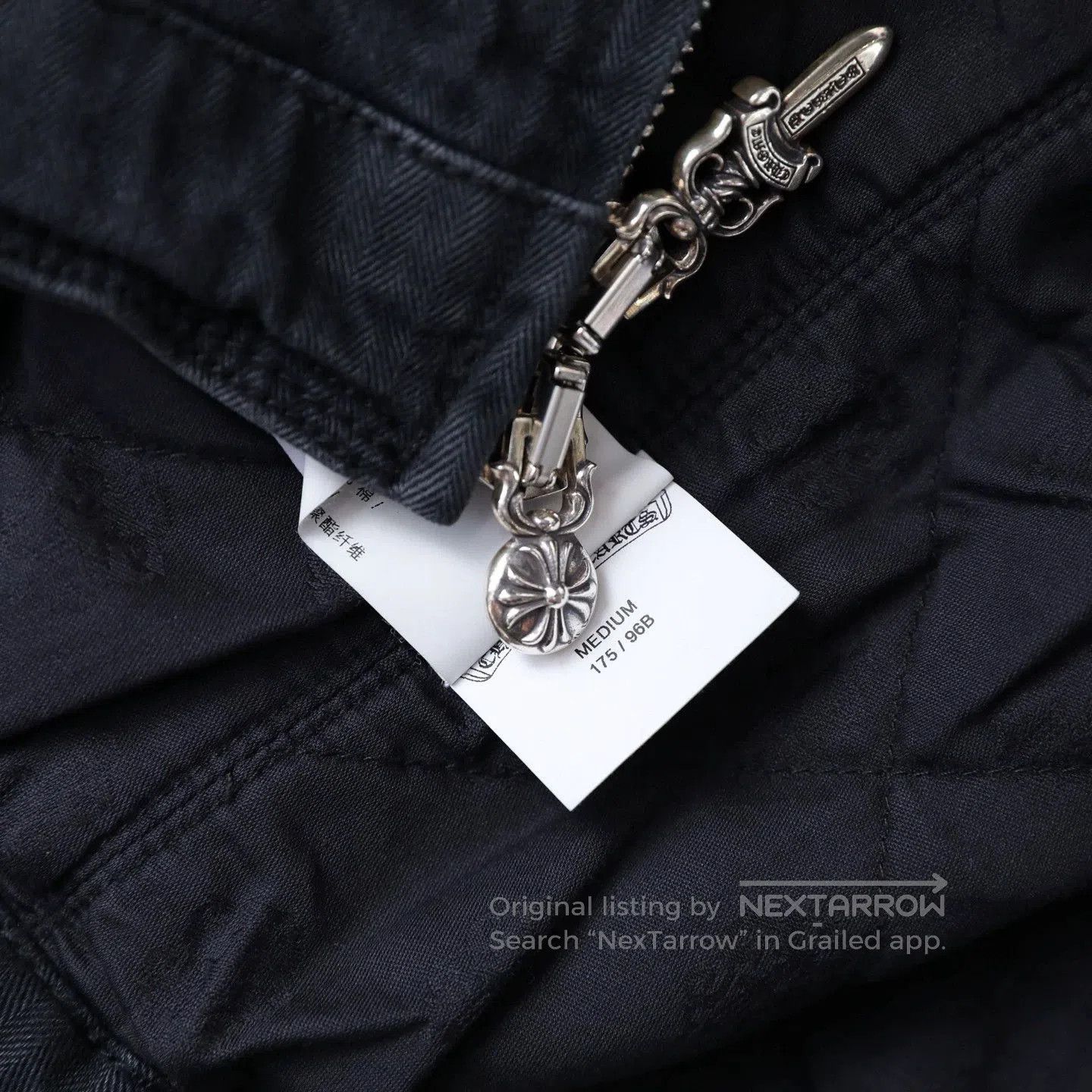 Chrome Hearts chrome hearts black houndstooth jacket. Size US M / EU 48-50 / 2 - 5 Thumbnail