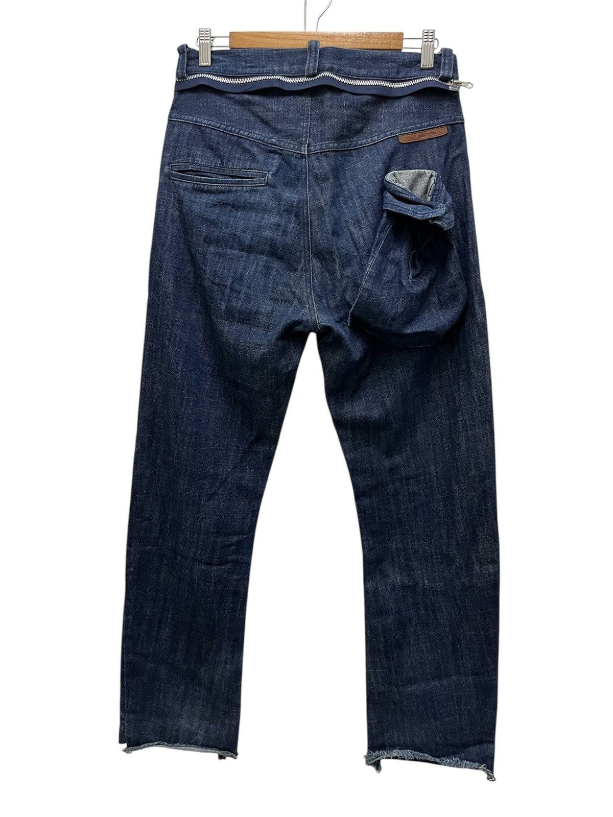 Japanese Brand Quaint Effect Soffa by Natural and Rythme Japan Denim Pants Size US 31 - 1 Thumbnail