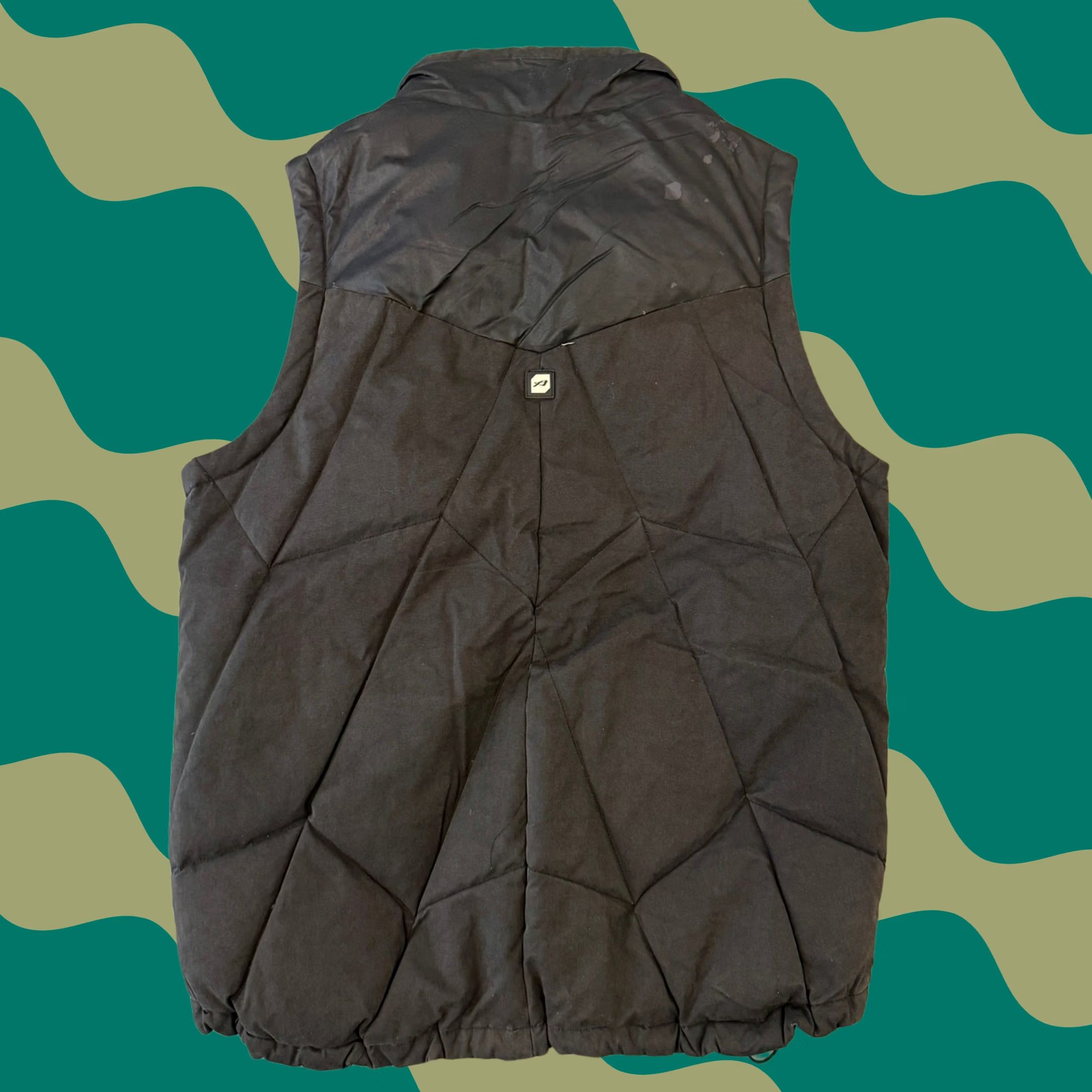 Vintage VINTAGE Y2k Black Quilted Insulated Puffer Winter Nature Vest Black Men's Large Size US L / EU 52-54 / 3 - 1 Thumbnail