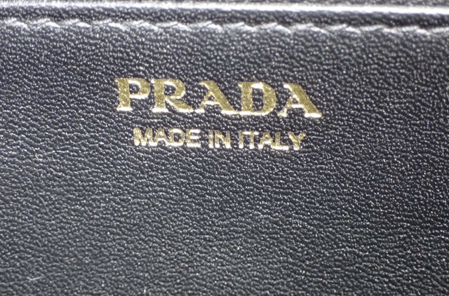 Prada Prada Zippy Black Leather Wallet Size ONE SIZE - 13 Thumbnail