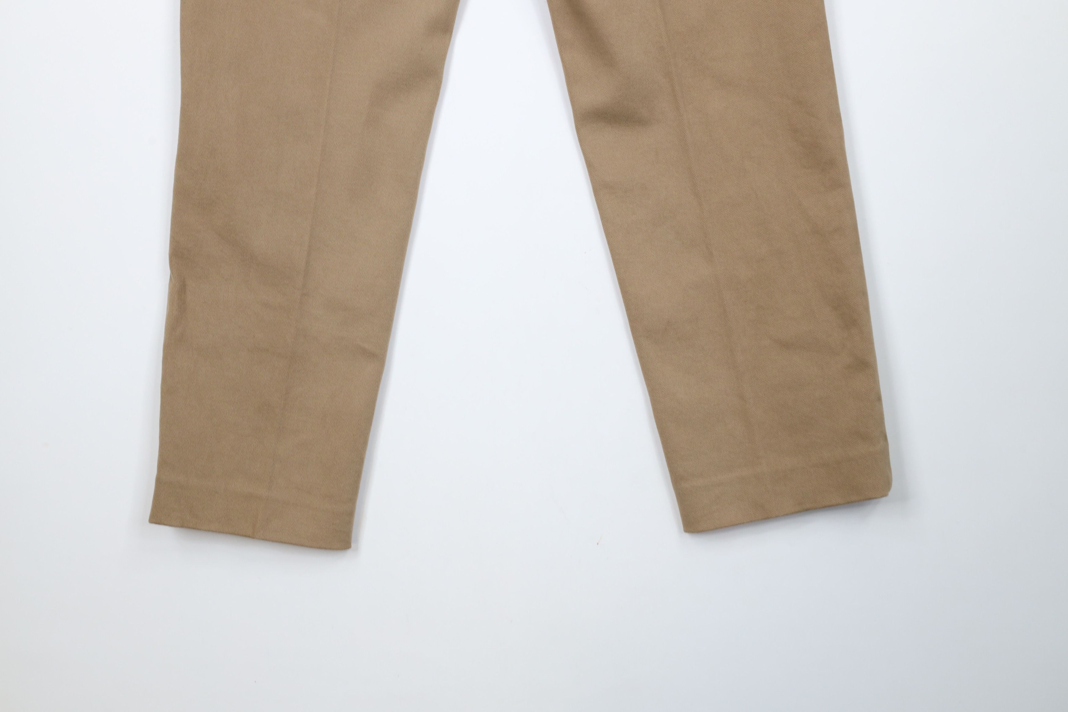 Brooks Brothers × Vintage Vintage Brooks Brothers Clark Stretch Chino Pants Beige Size US 32 / EU 48 - 13 Thumbnail
