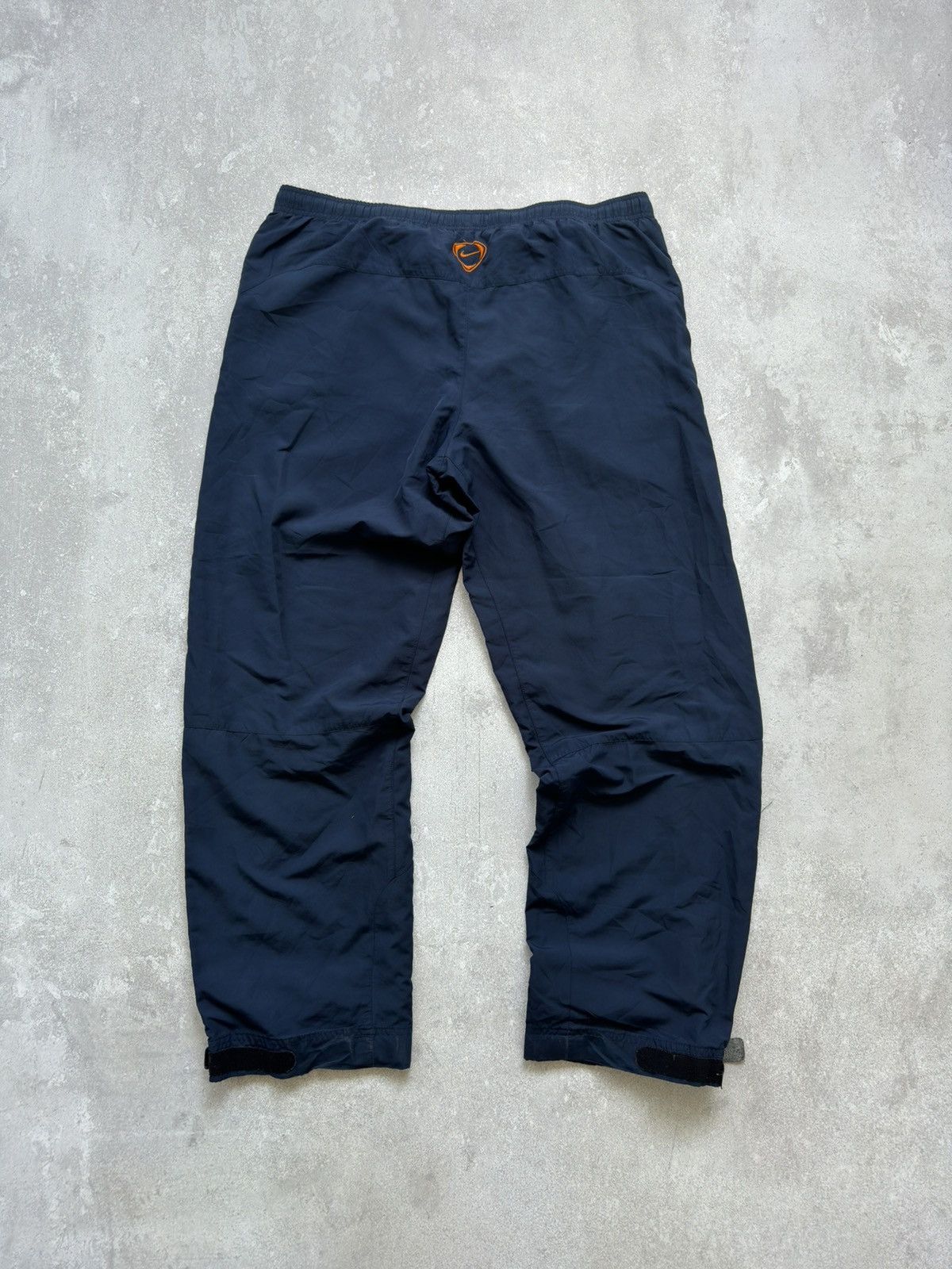 Nike × Vintage Nike Vintage Nylon F.C Barcelona Drill Pants Football Swoosh Size US 36 / EU 52 - 13 Thumbnail