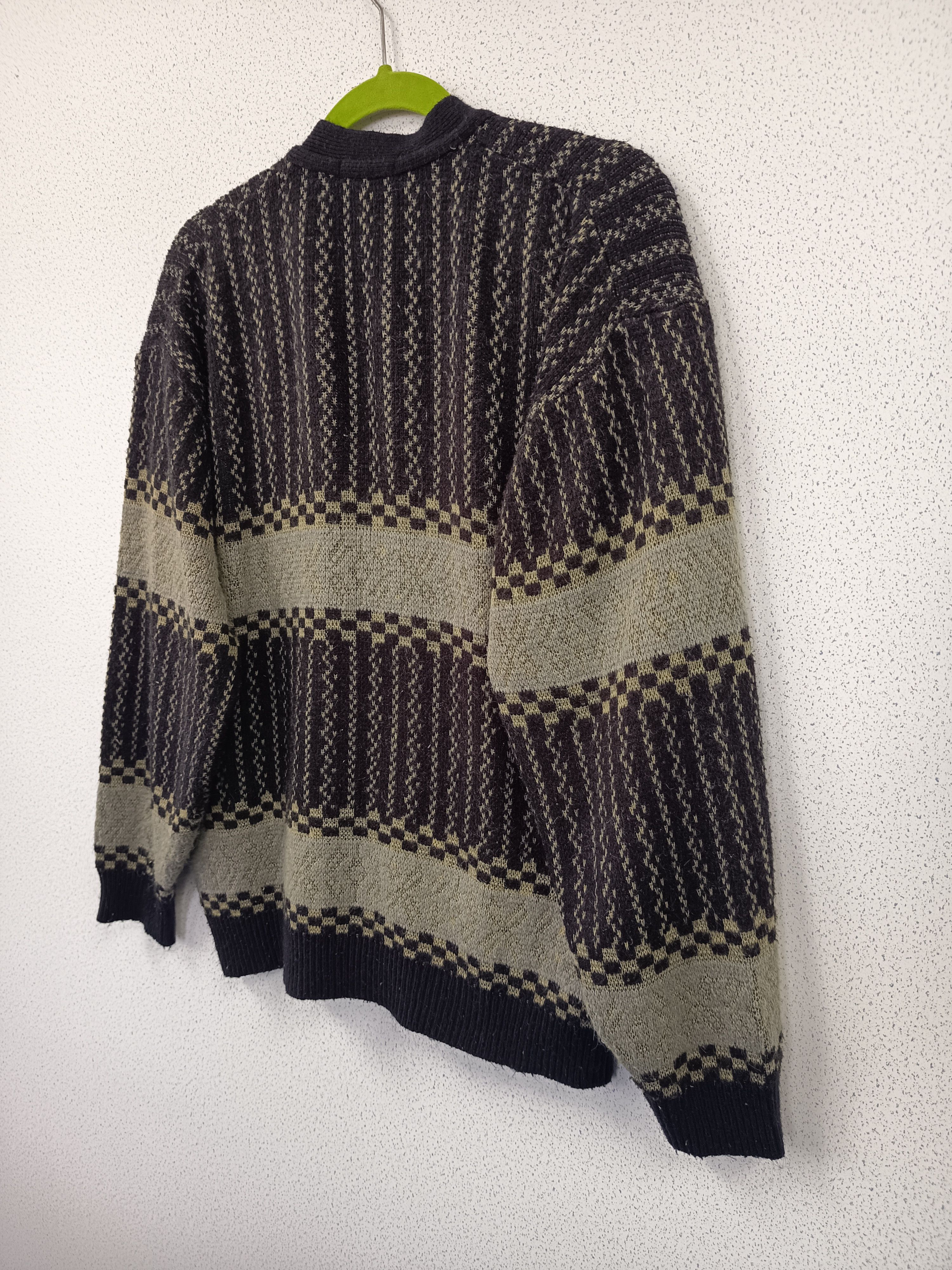 Vintage AlcottHouse Vintage Knit Cardigan – Patterned Retro Style Size US L / EU 52-54 / 3 - 5 Thumbnail