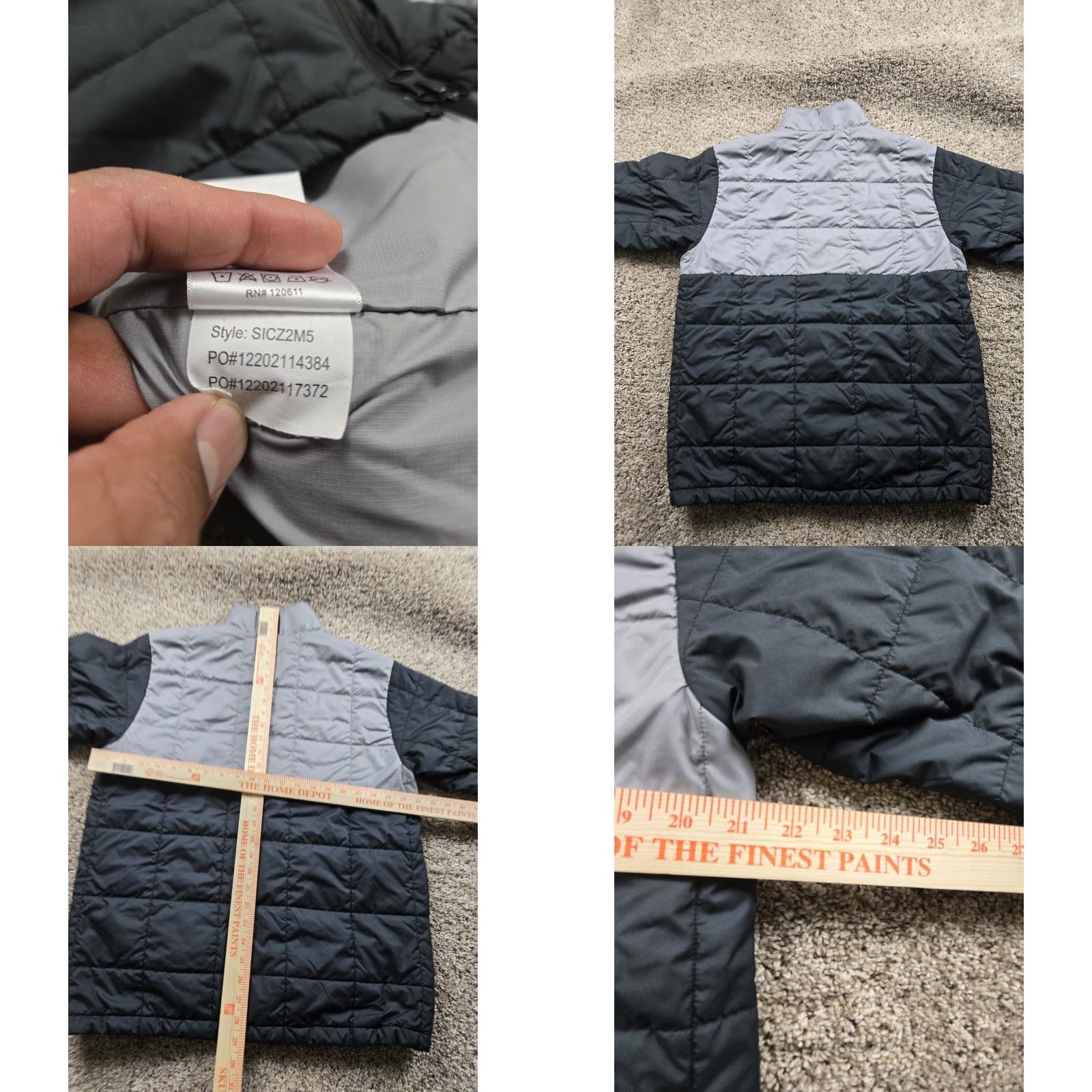 Stoic Stoic Mens Jacket Puffer Full Zip Insulated Black Mock Neck Winter Full Zip Puffer Jacket Mens Medium Black Solid Outdoor Ski Hiking Size US M / EU 48-50 / 2 - 8 Thumbnail