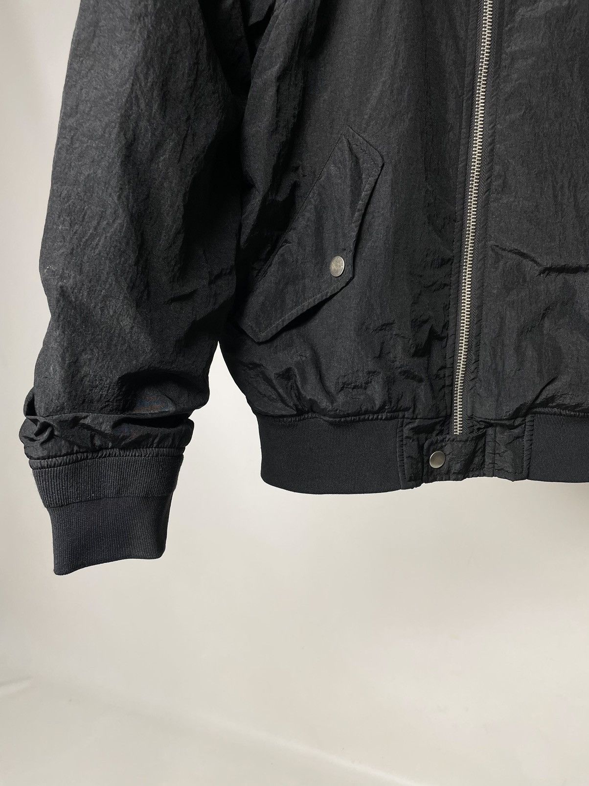 Diesel Diesel J-Dust ( S size ) 👁️ Vintage Black Nylon Bomber Jacket Size US S / EU 44-46 / 1 - 8 Thumbnail