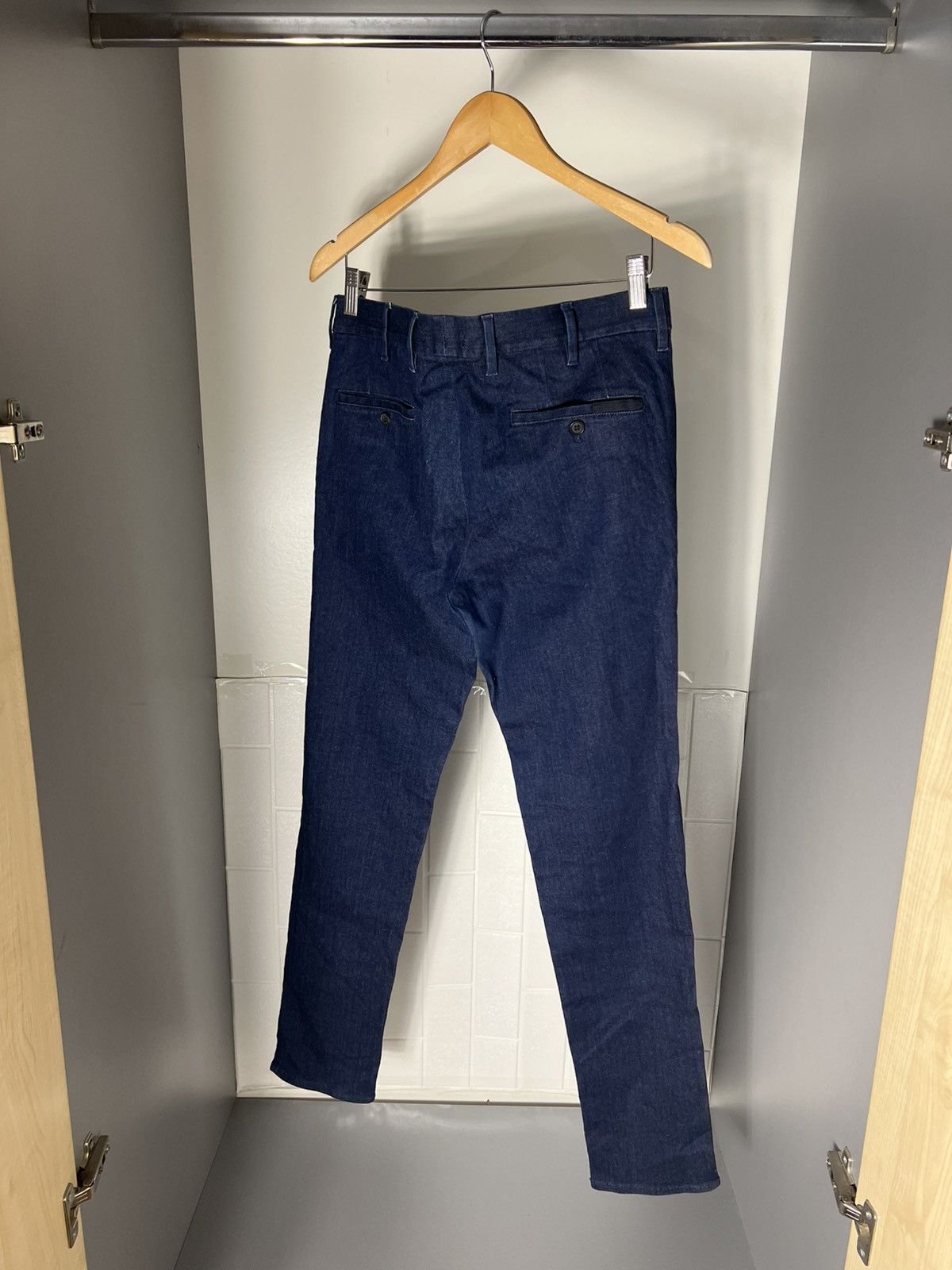 Prada × Vintage VERY RARE PRADA BLACK LABEL DENIM JEANS DESIGNER PANTS DELUX Size US 32 / EU 48 - 13 Thumbnail