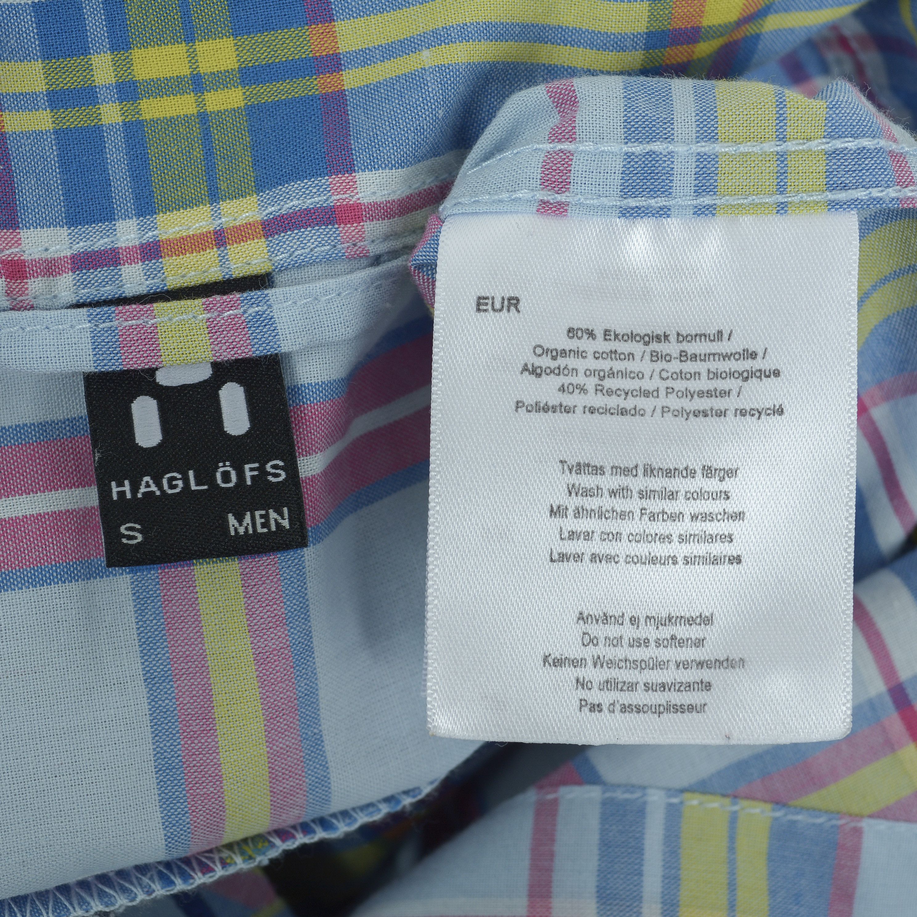 Haglofs KAHA Men Casual Shirt Check Formal Button Up Short Sleeved Size US S / EU 44-46 / 1 - 7 Thumbnail
