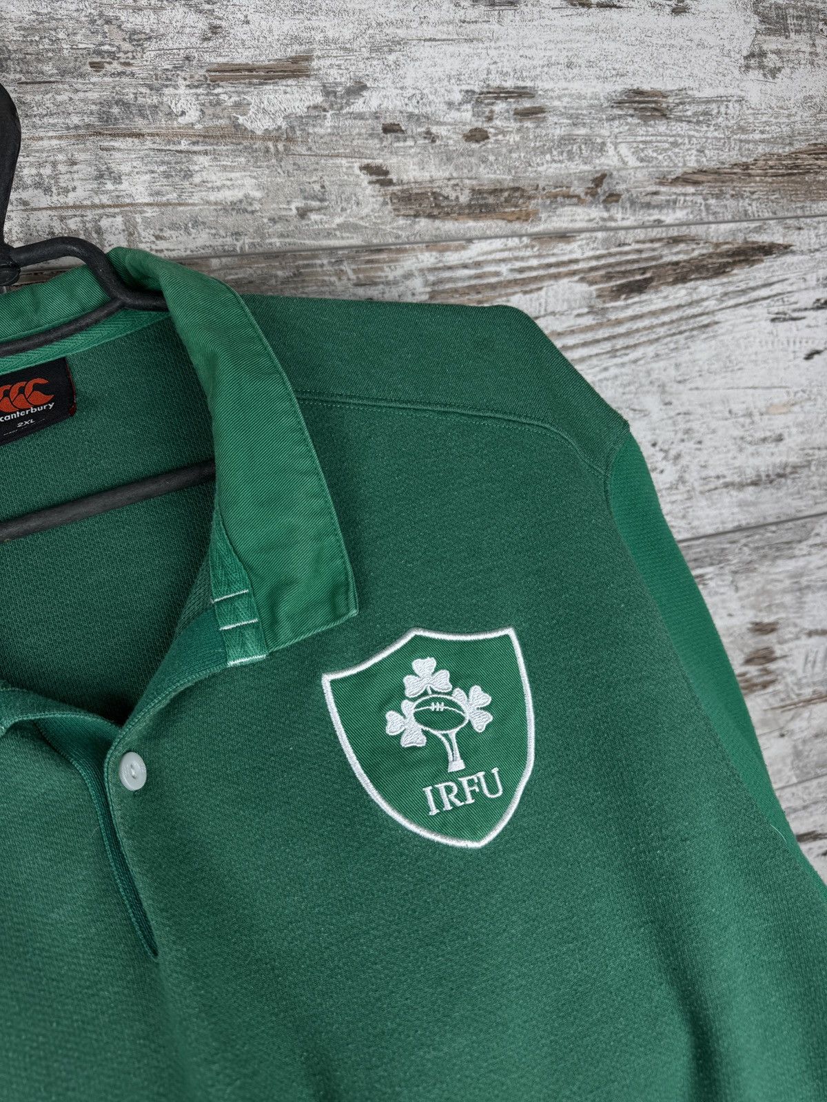 Canterbury of New Zealand Canterbury of New Zealand Ireland IRFU rugby T-shirt Size US XXL / EU 58 / 5 - 5 Thumbnail